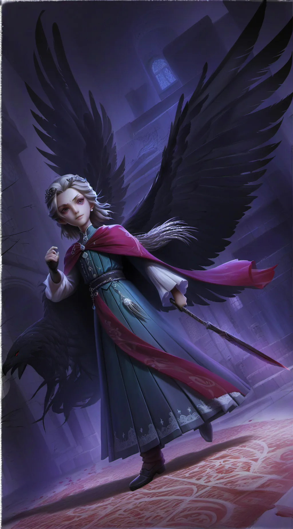 ai character: Seraphina background