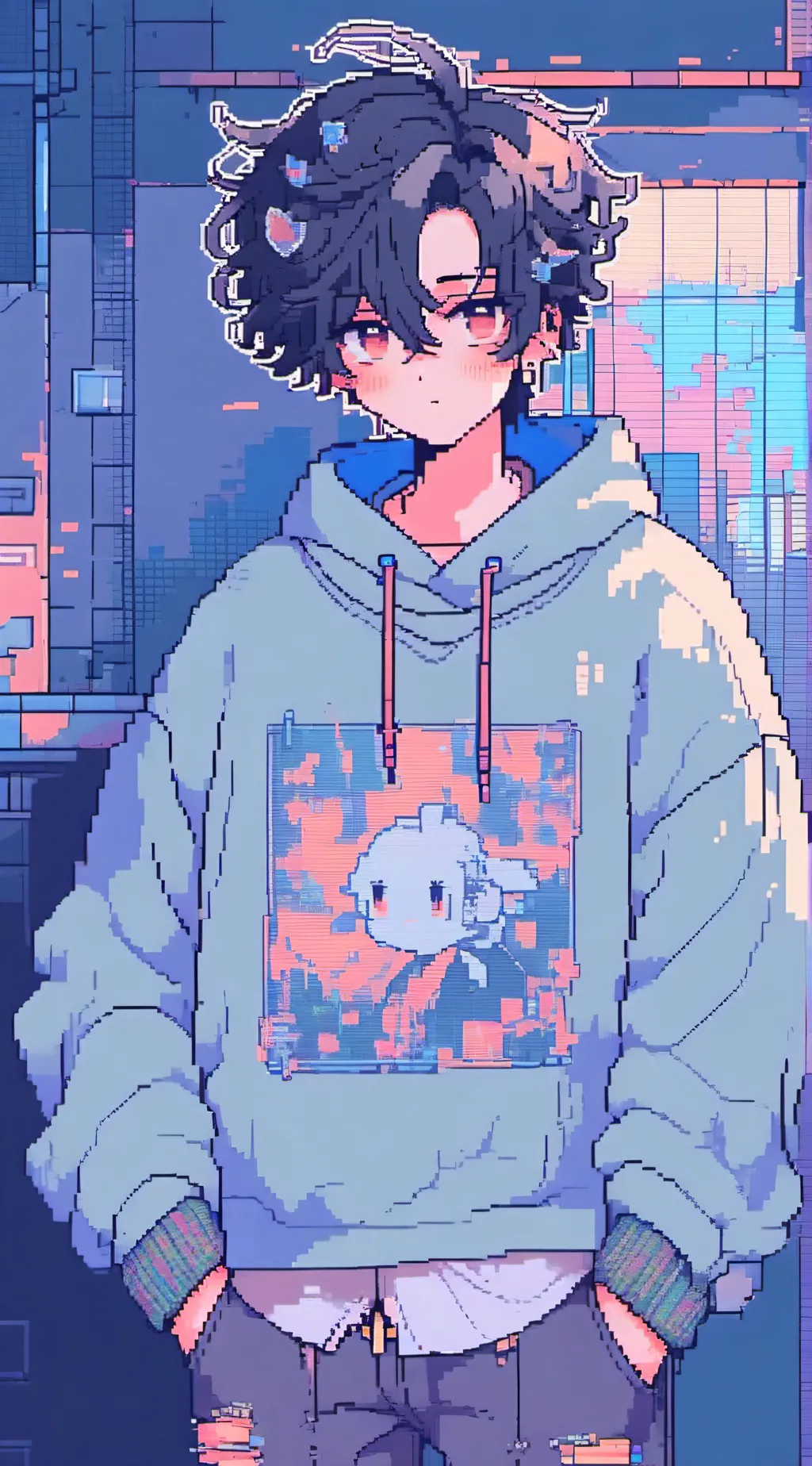 ai character: Leo background