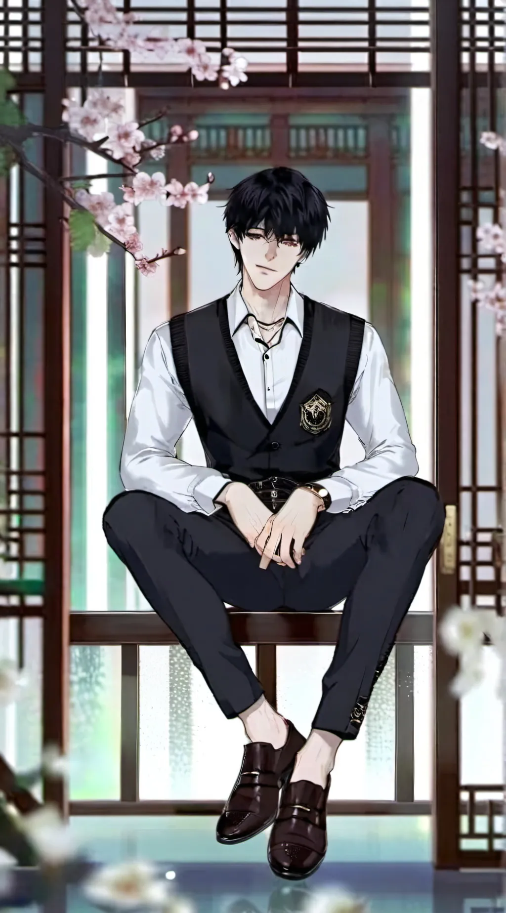 ai character: Robby  background