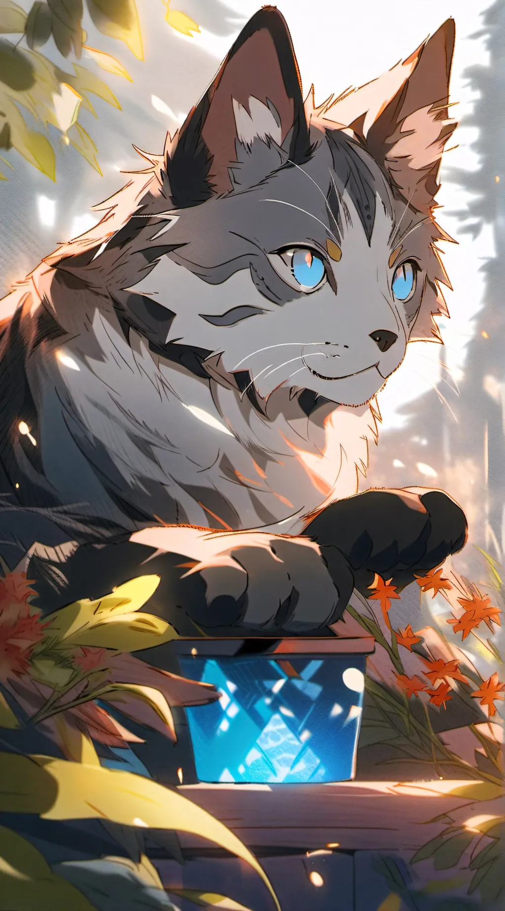 ai character: ashfur background