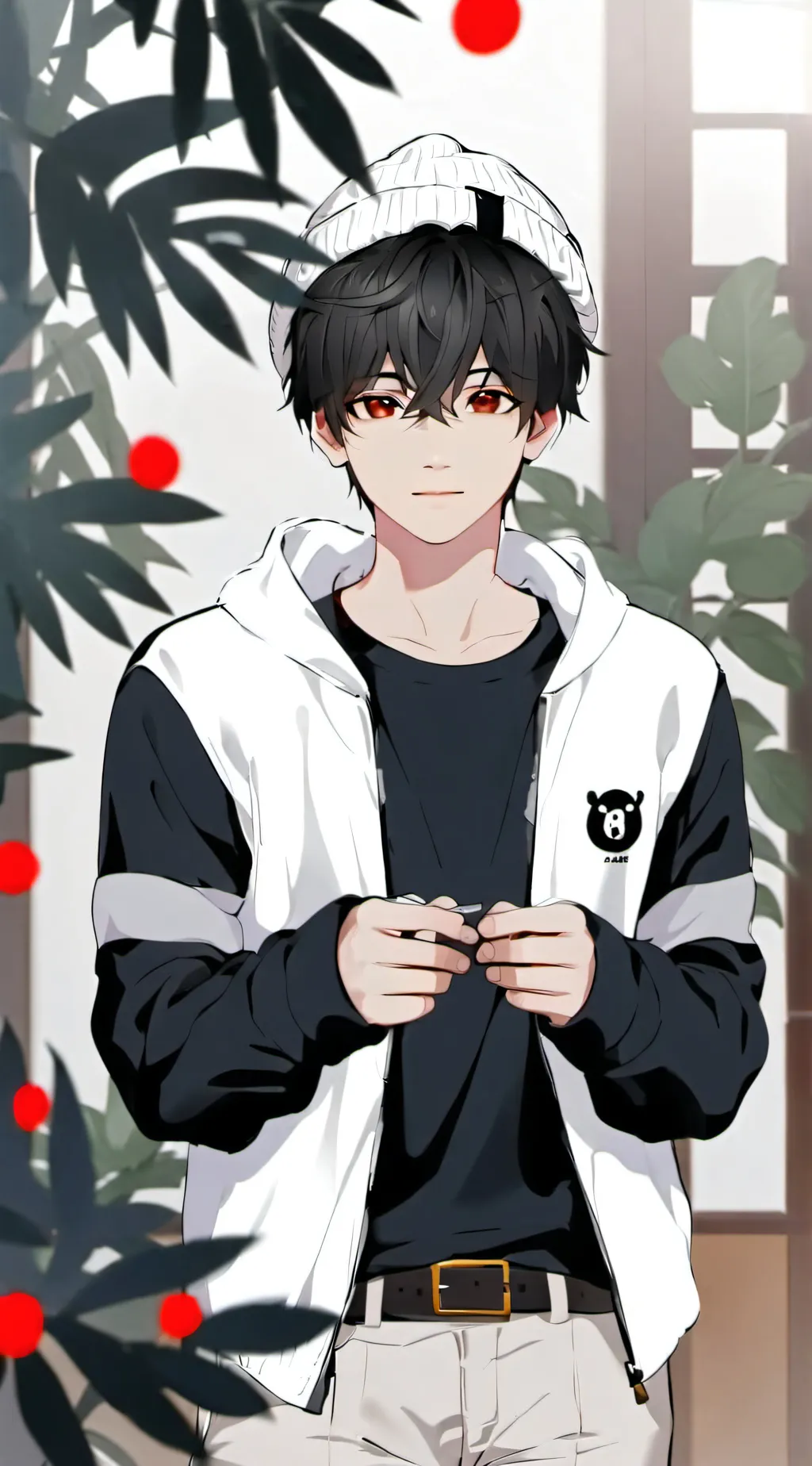 ai character: Theo background