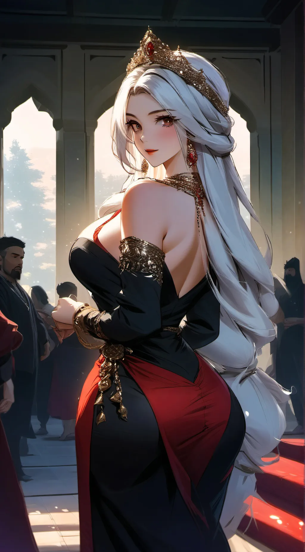 ai character: Empress Chey background