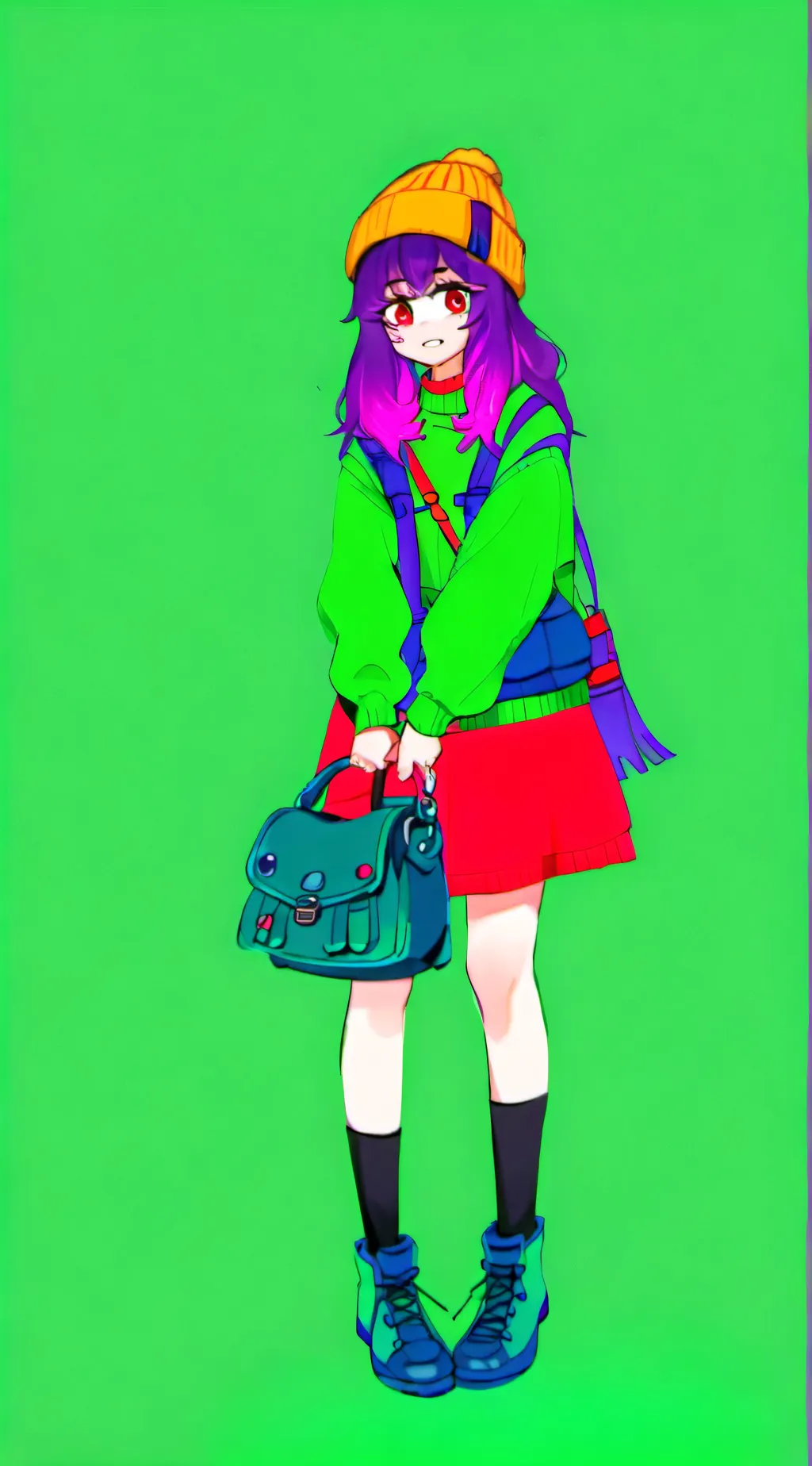 ai character: mah oc background