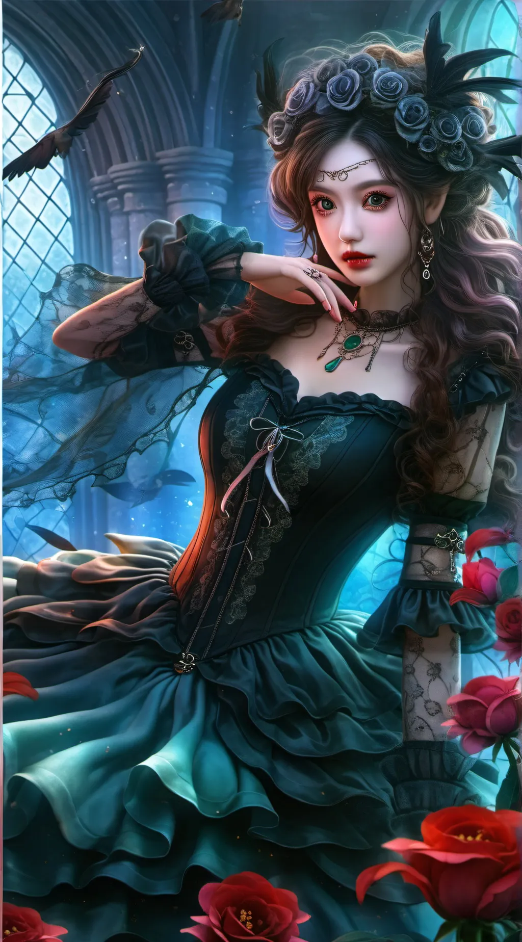 ai character: Aria background