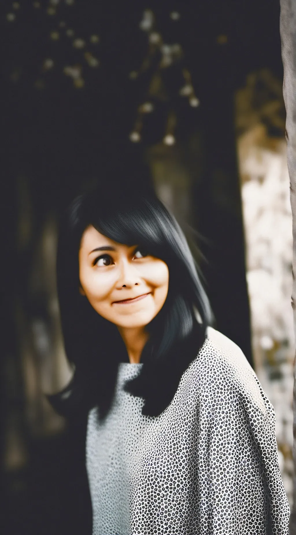 ai character: smiling cryislas  background