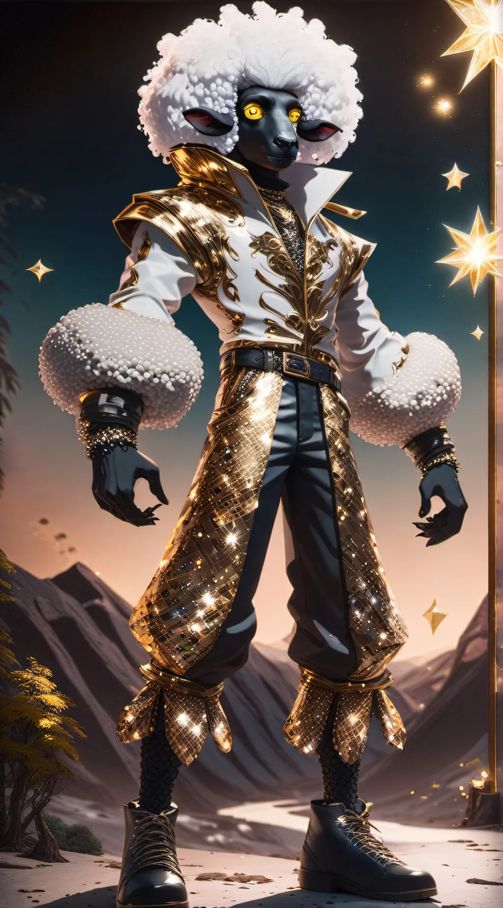 ai character: Alex (Hazbin OC) background