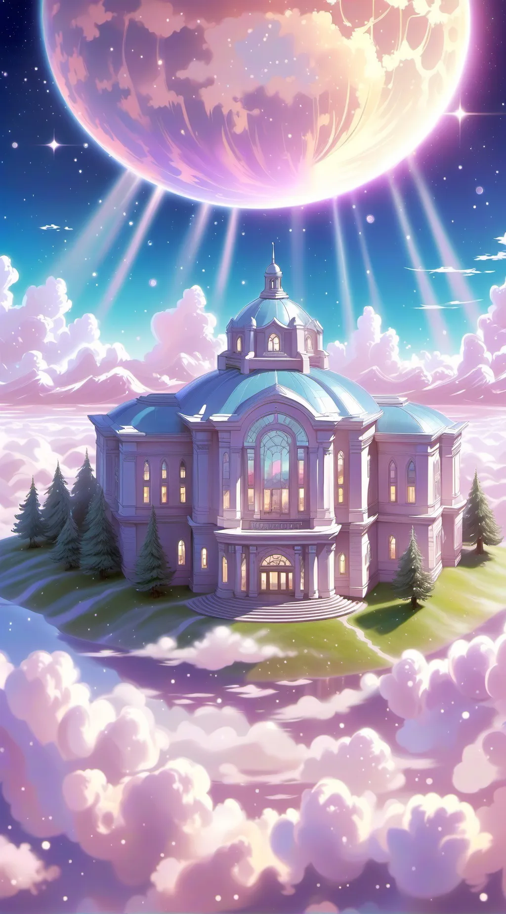 ai character: KNY SCHOOL background