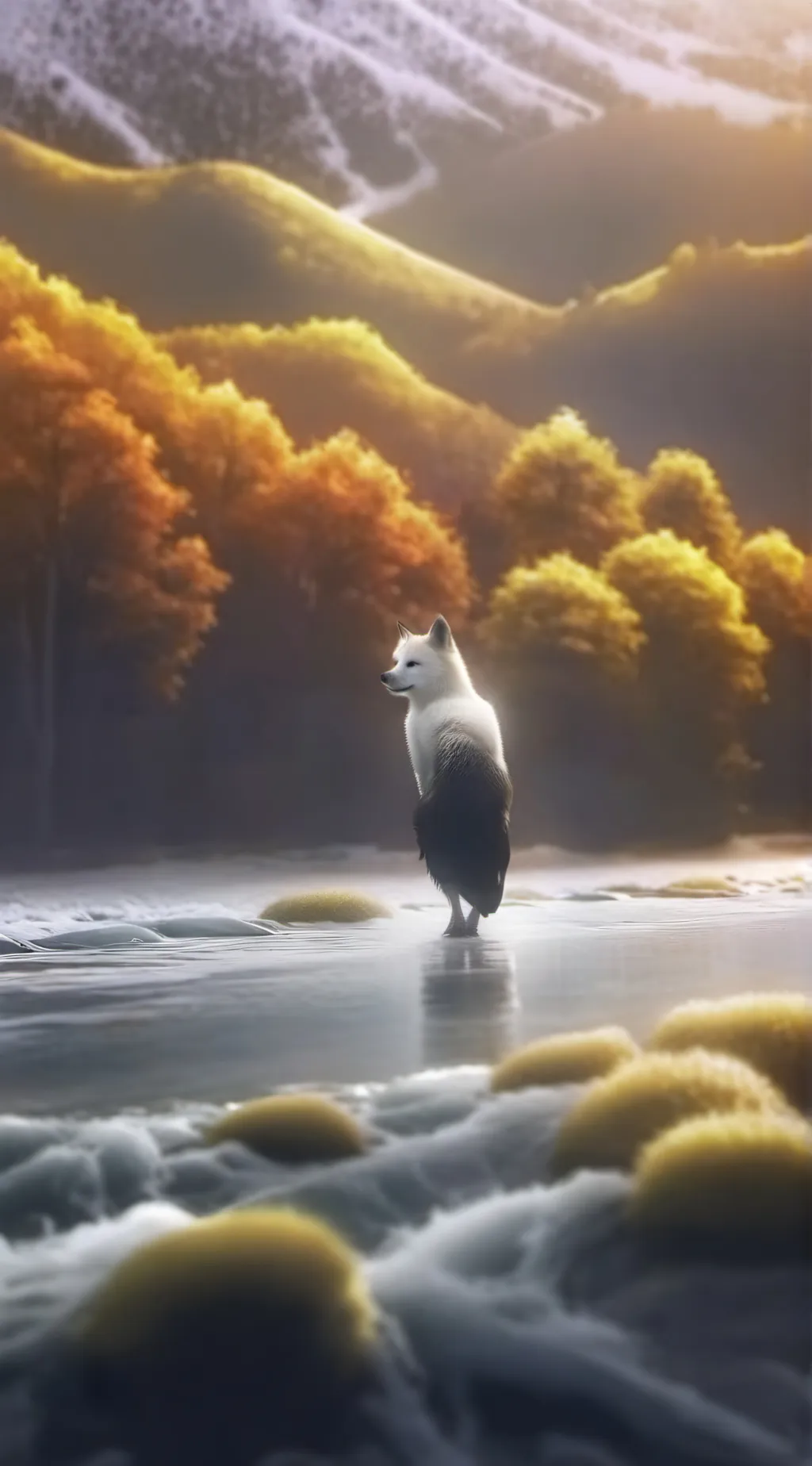 ai character: Quackity background