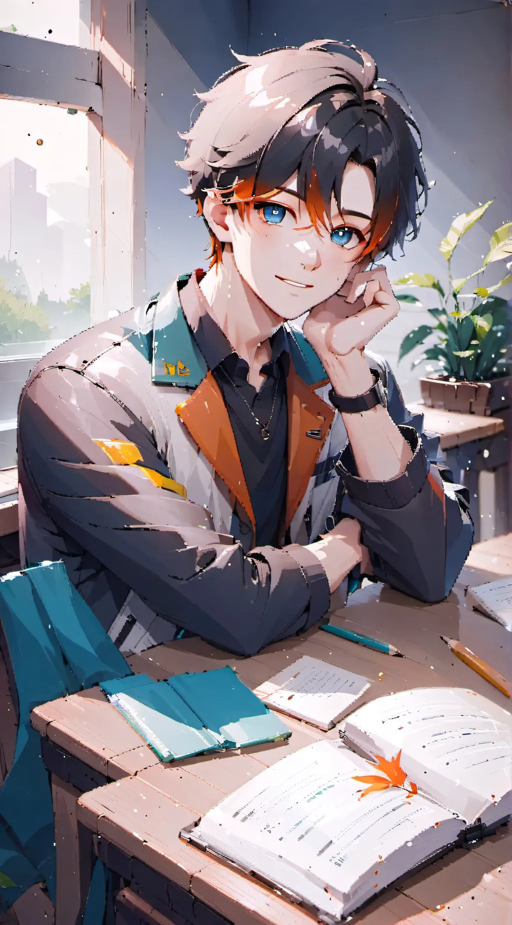 ai character: KAISON background