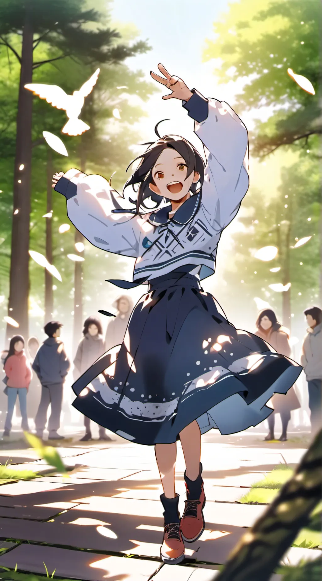 ai character: Sofia background