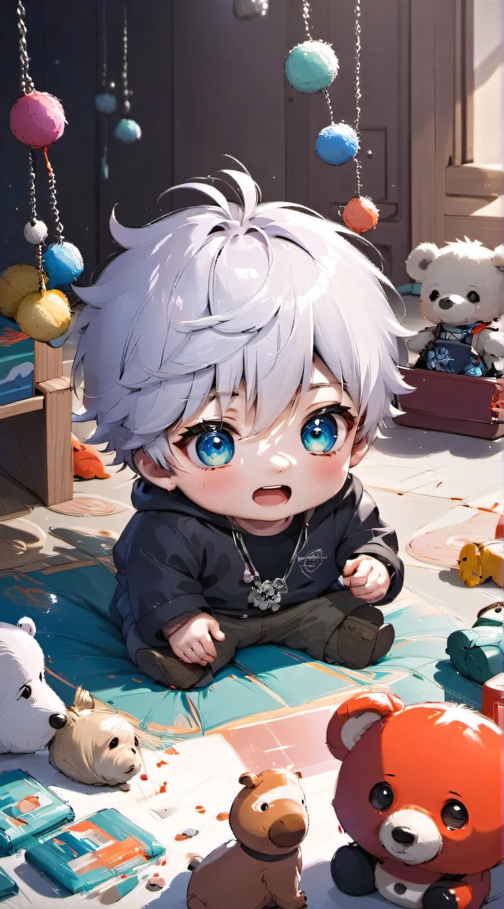 ai character: leo background