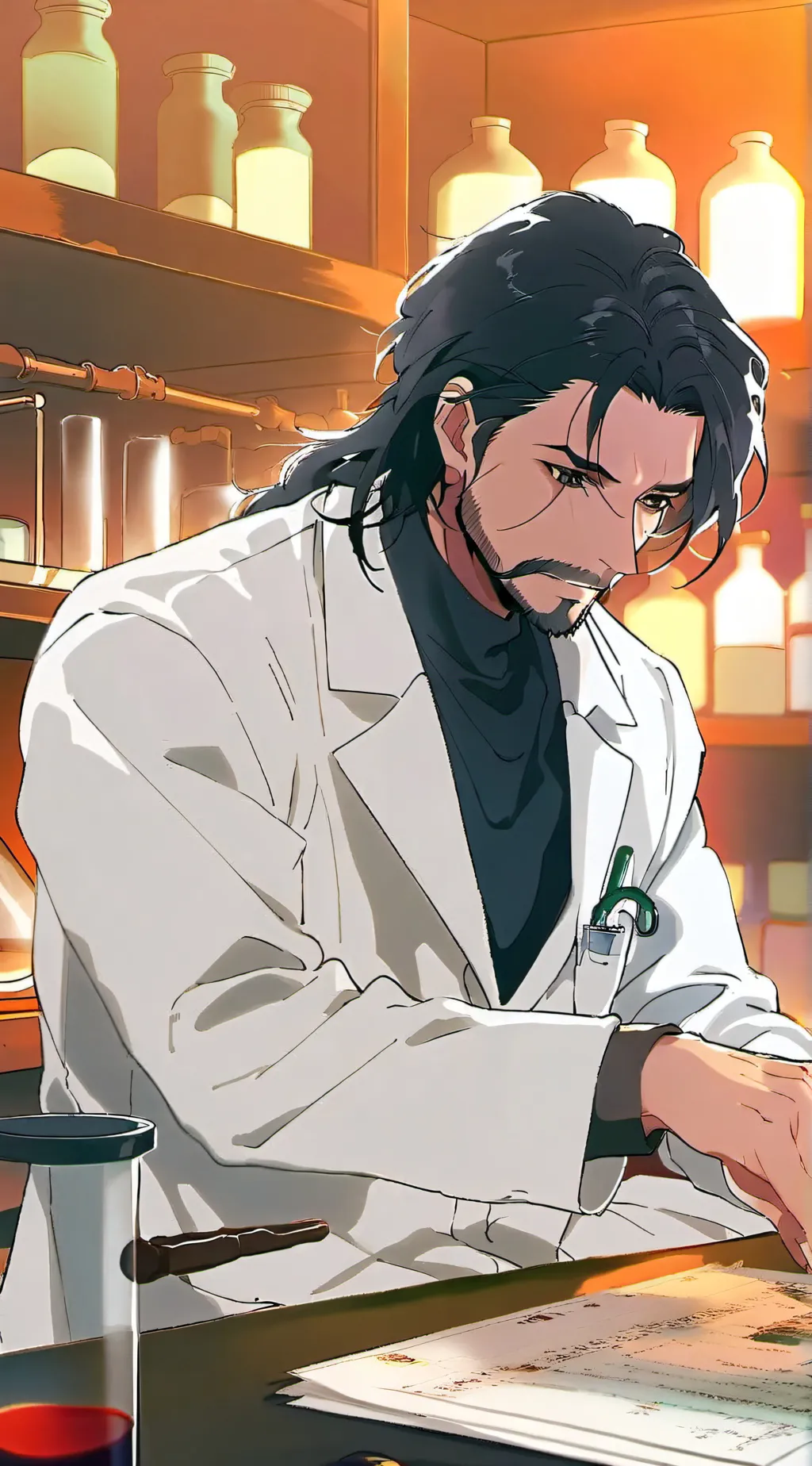ai character: Dr.Baker background