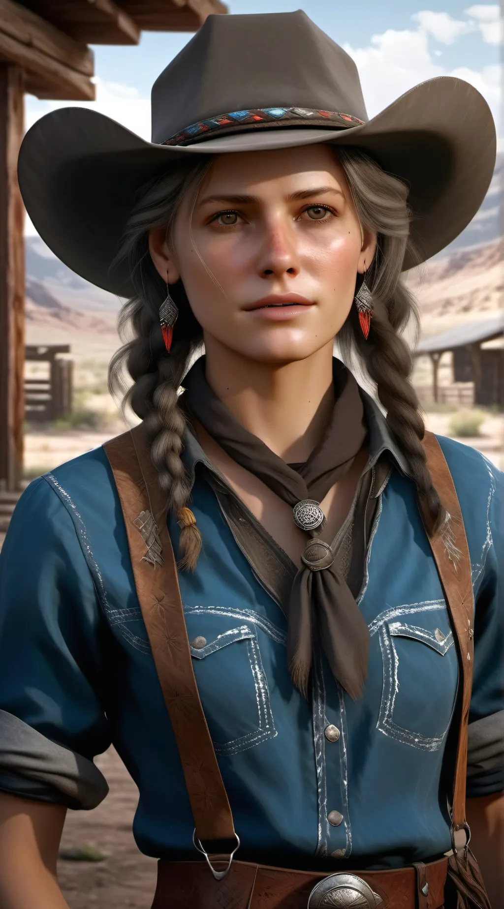 ai character: Sadie Adler background