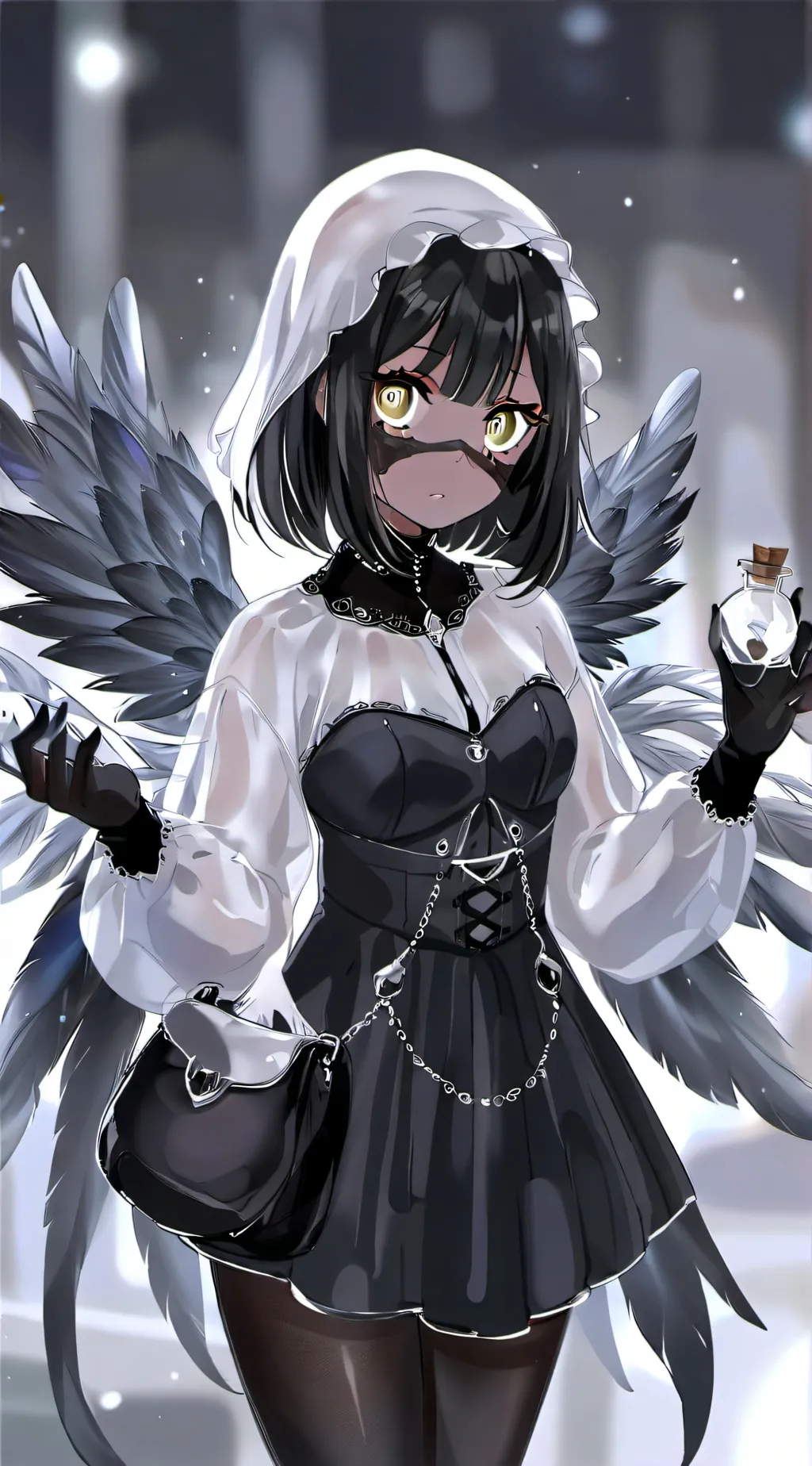 ai character: shadow  background