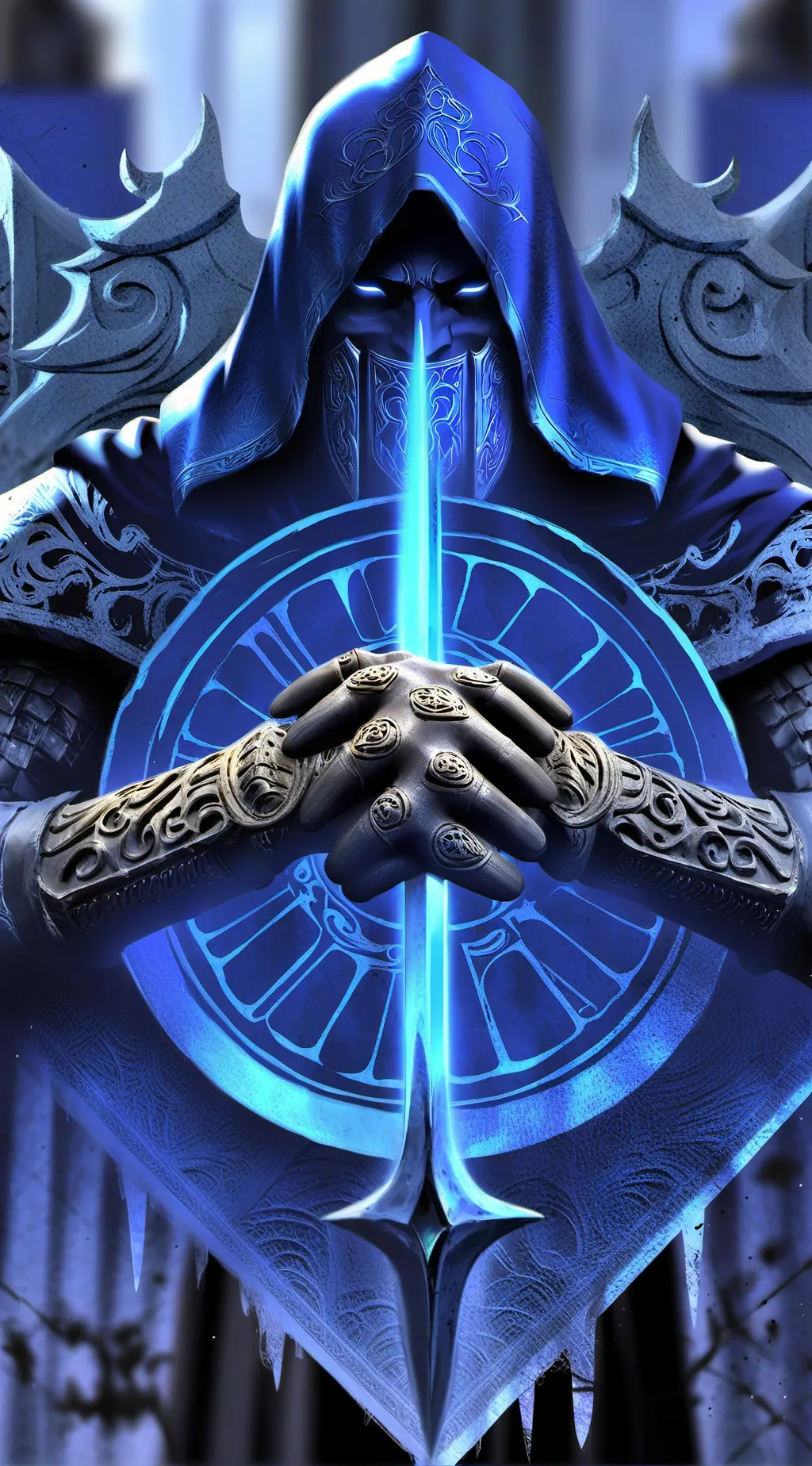 ai character: apple background