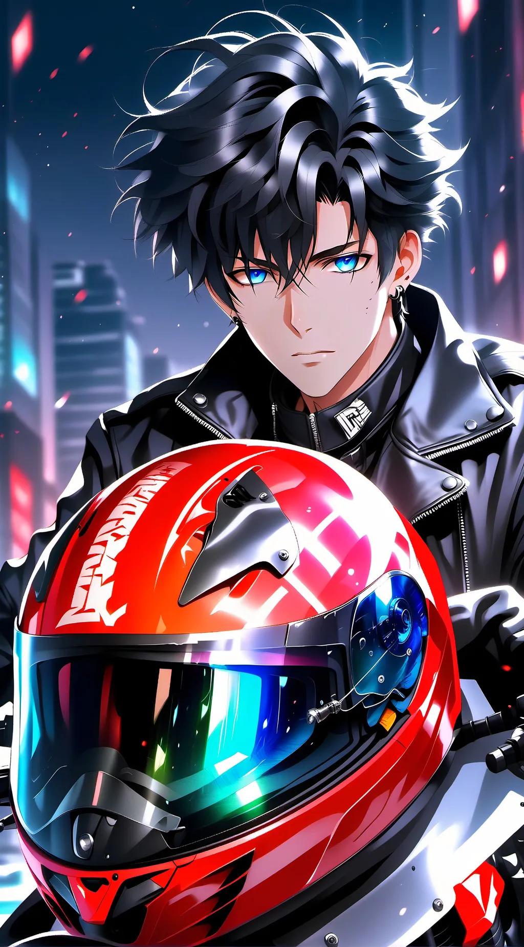 ai character: 🤌🖤jake🖤🤌 background