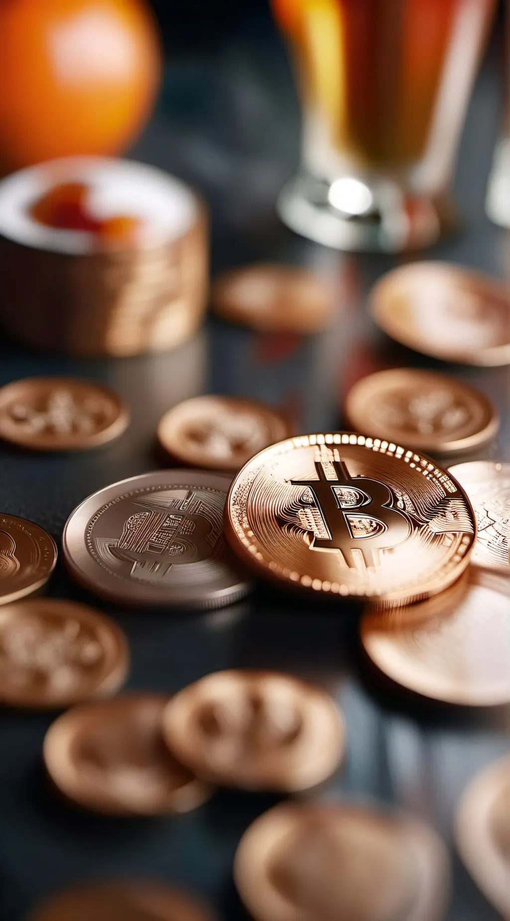 ai character: coiny background