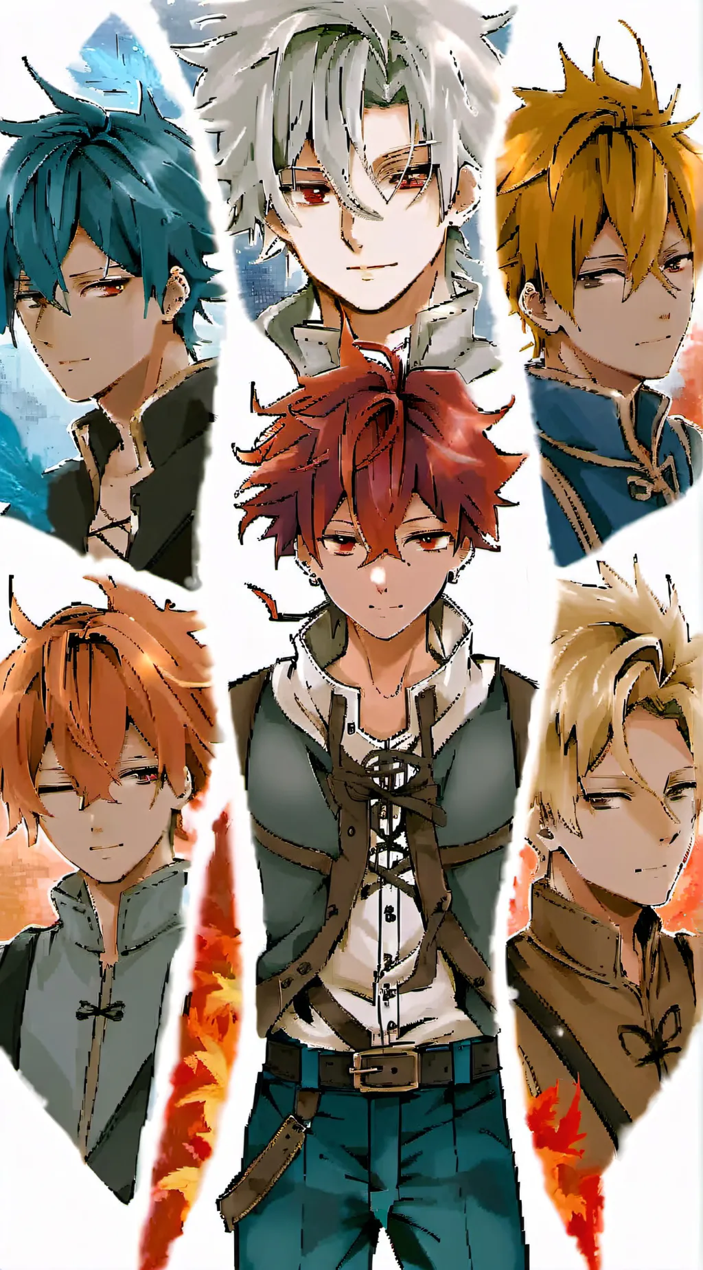 ai character: ⟨« MHA»⟩ background