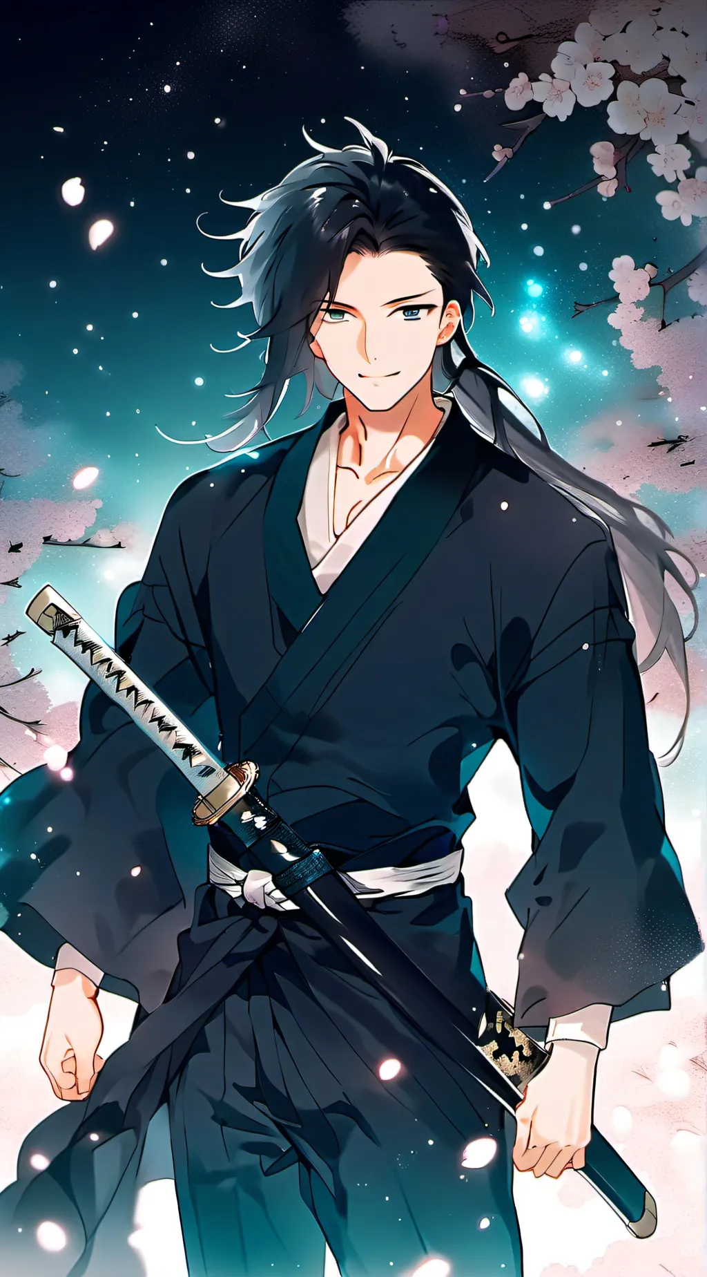 ai character: Muichiro  background