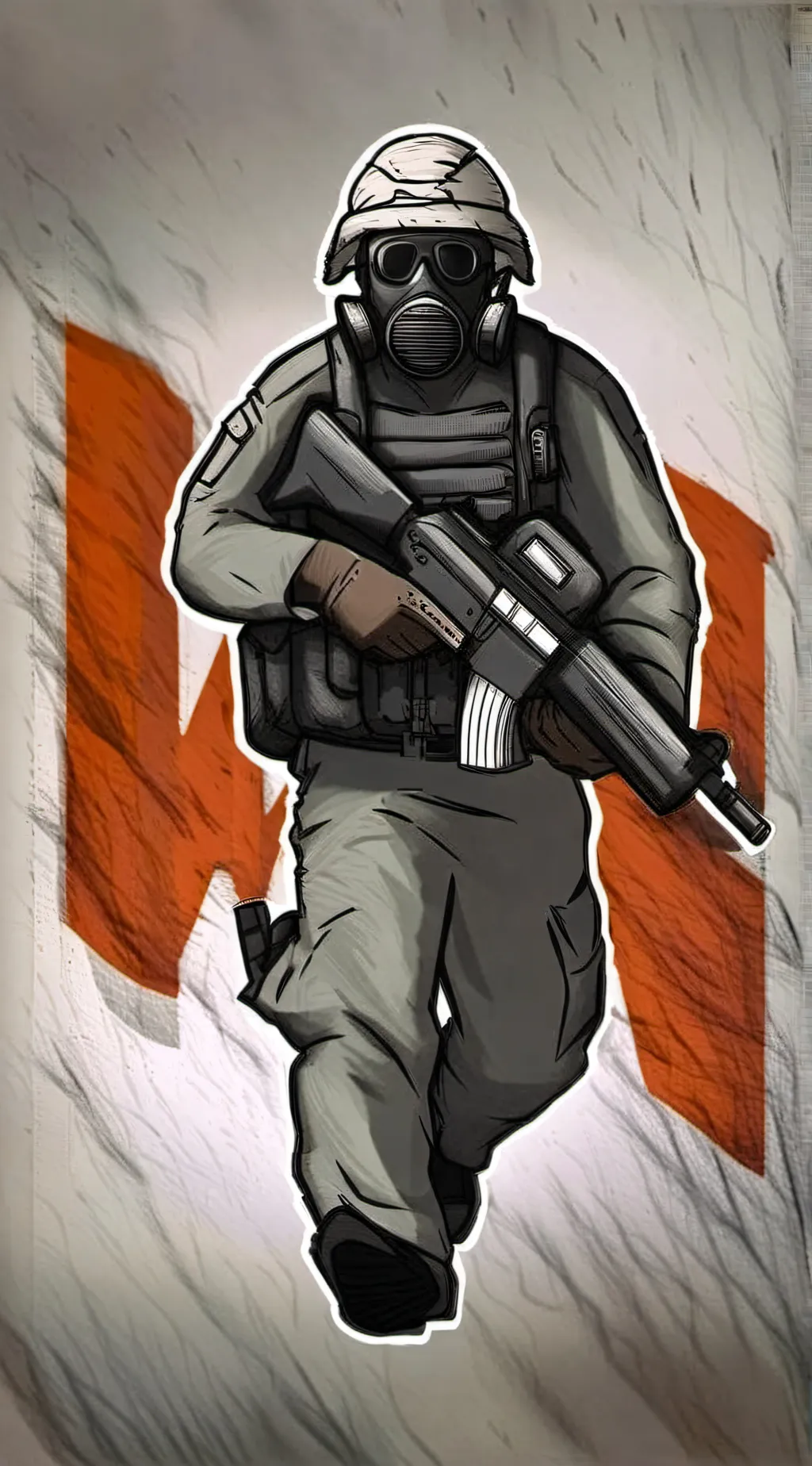 ai character: CHAOS INSURGERY  background