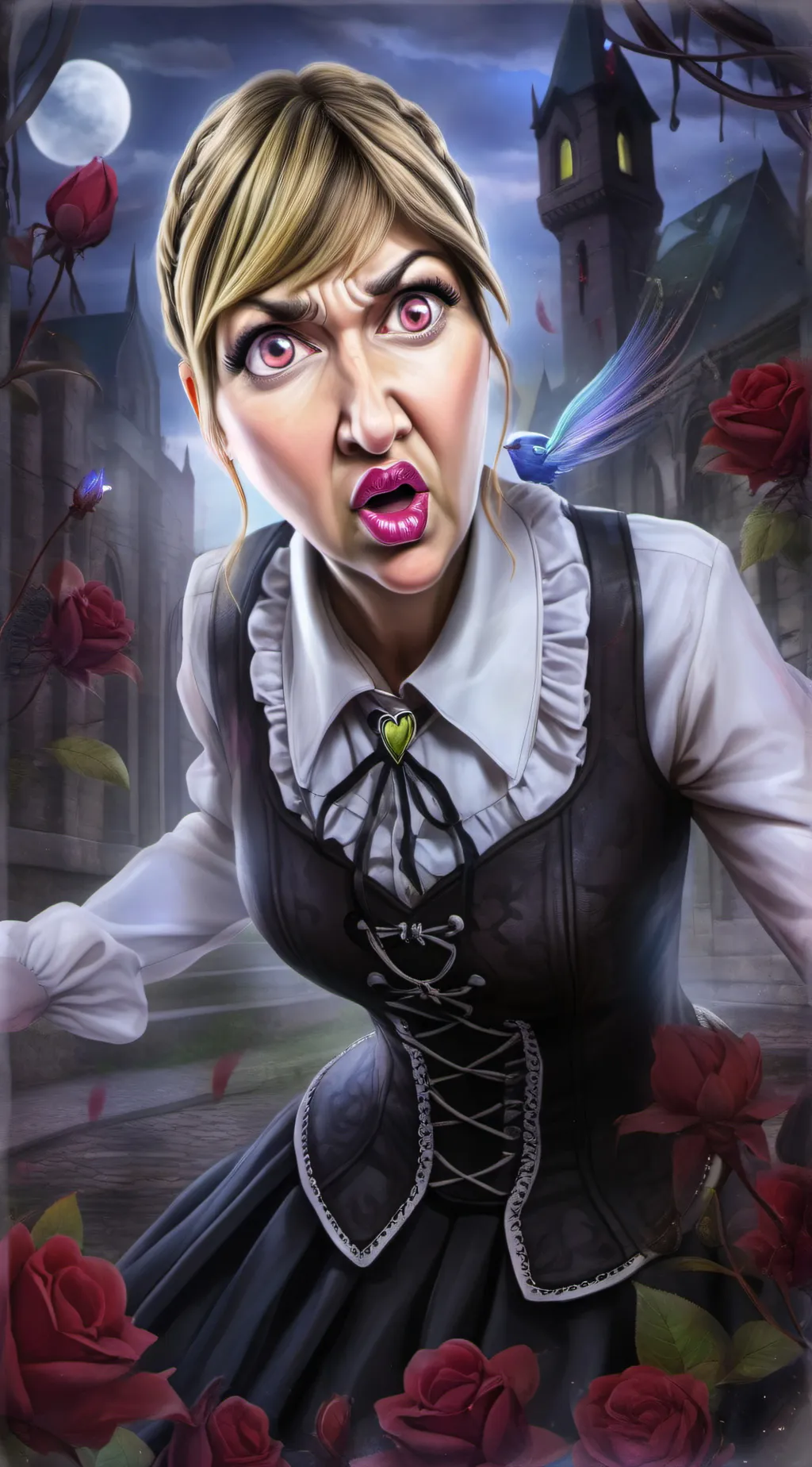 ai character: kArEn background