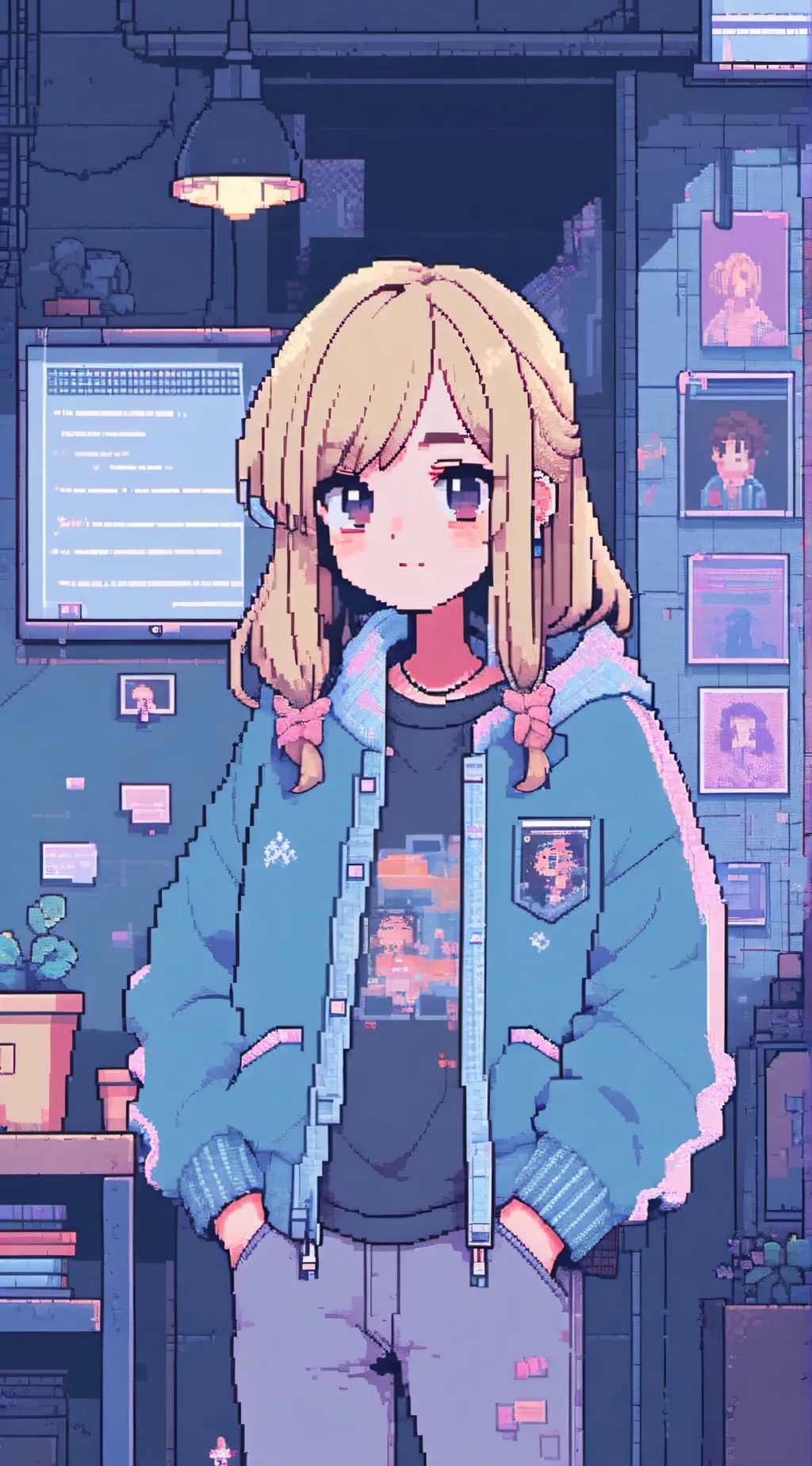 ai character: Sarah background