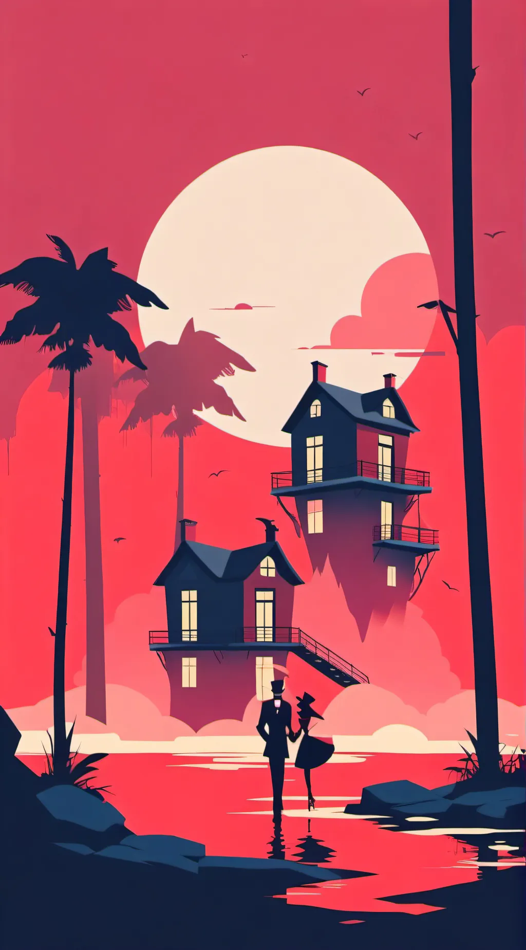 ai character: Hh background