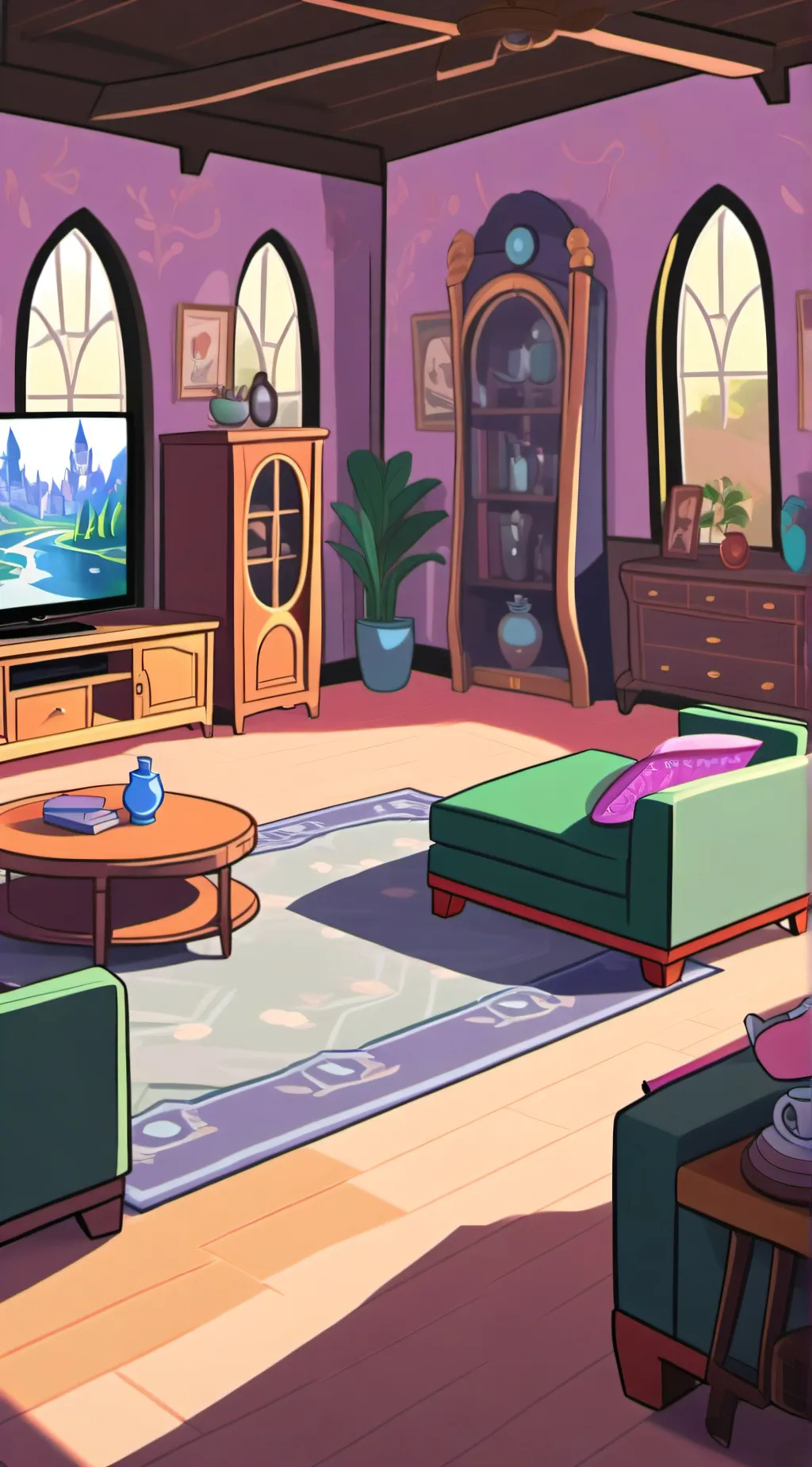 ai character: creepiest kid  background