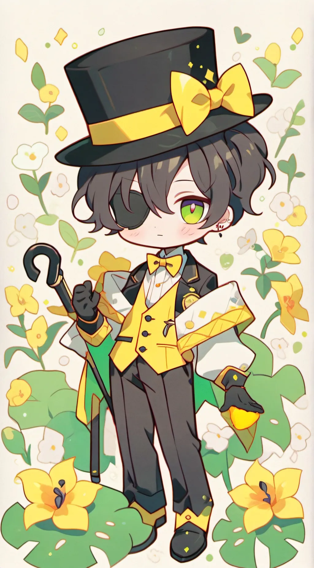 ai character: Bill Cipher background