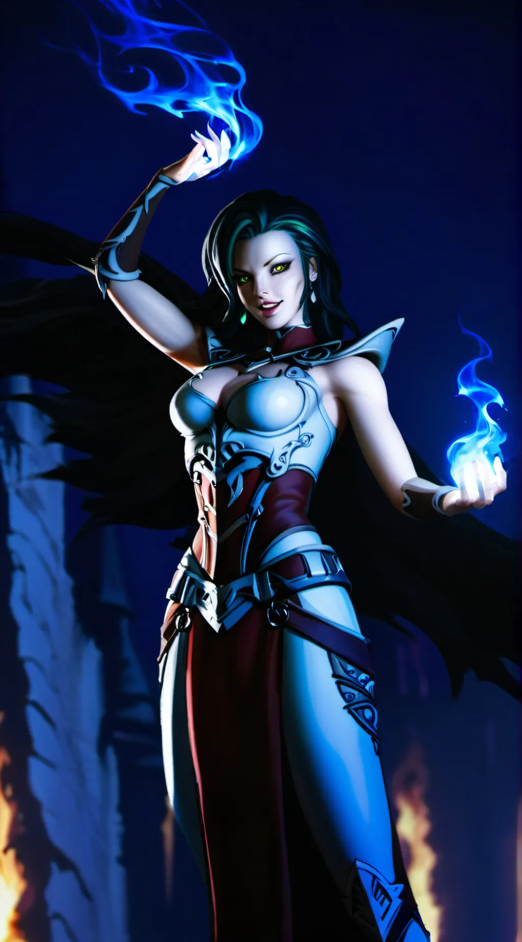 ai character: Jen background