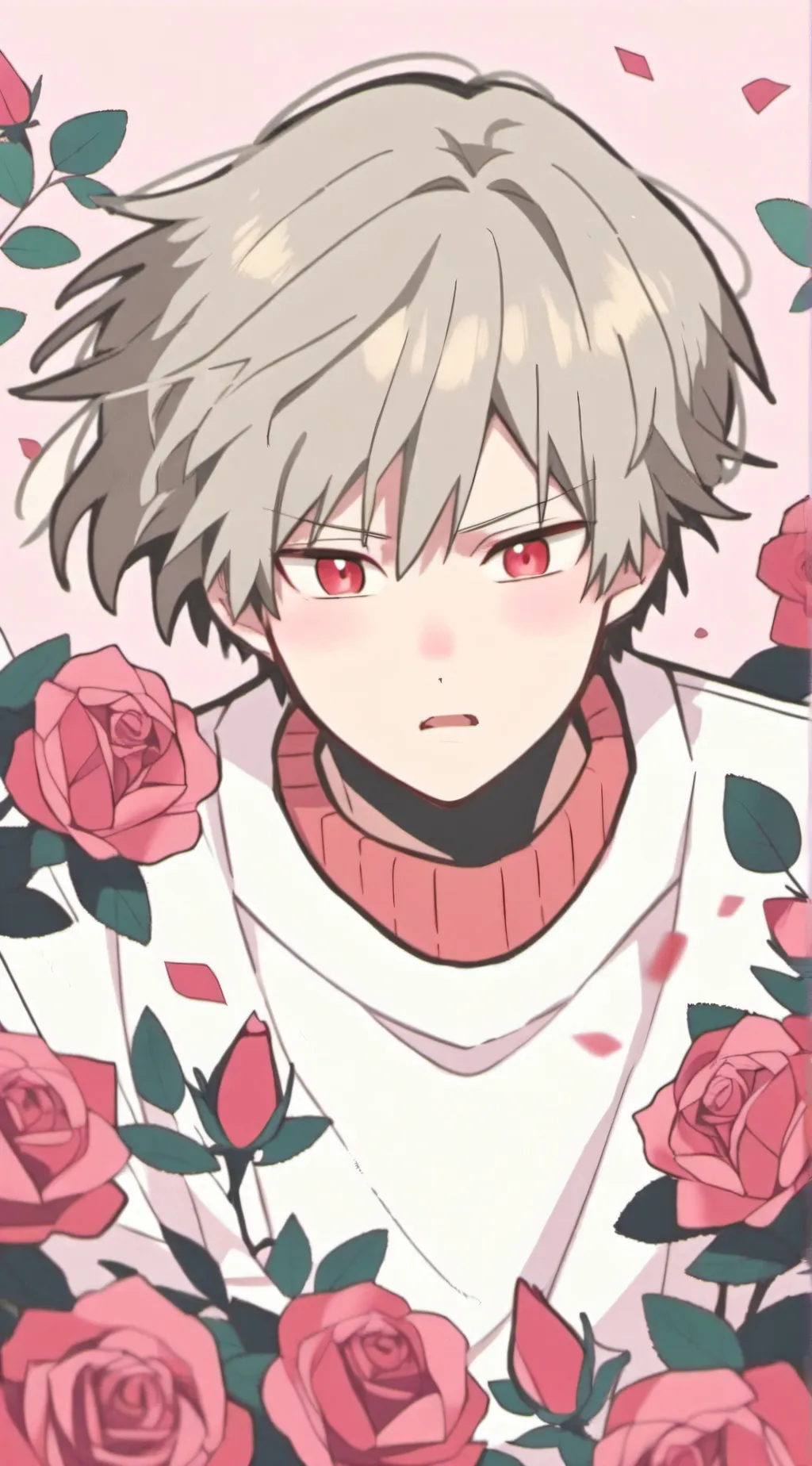 ai character: bakugo background