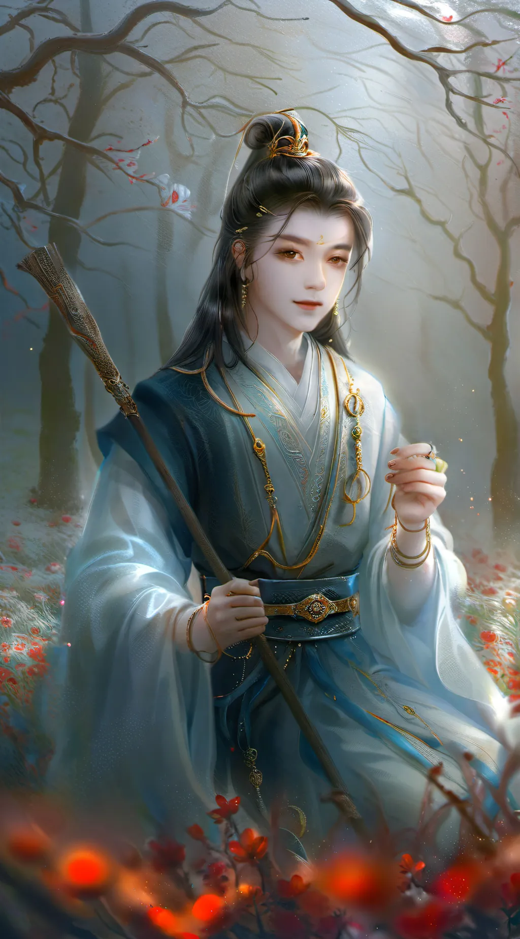 ai character: Bakugo background