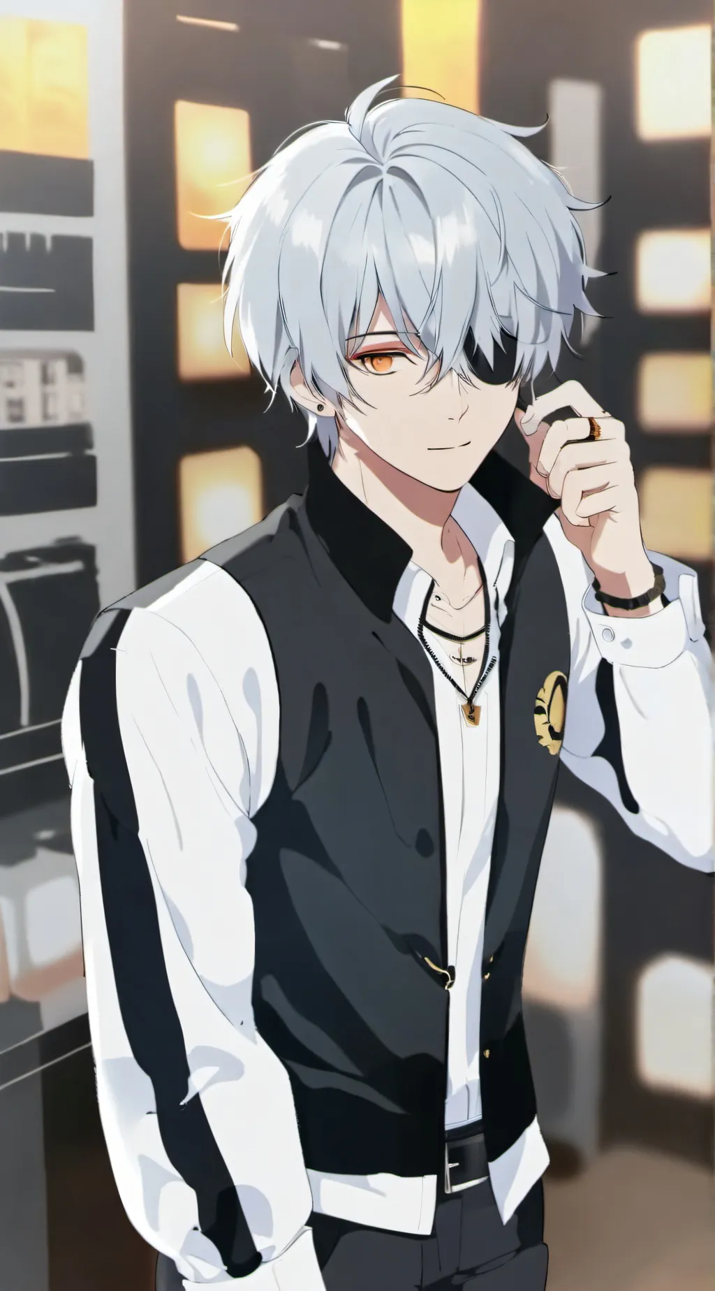 ai character: ♤Lei♤ background