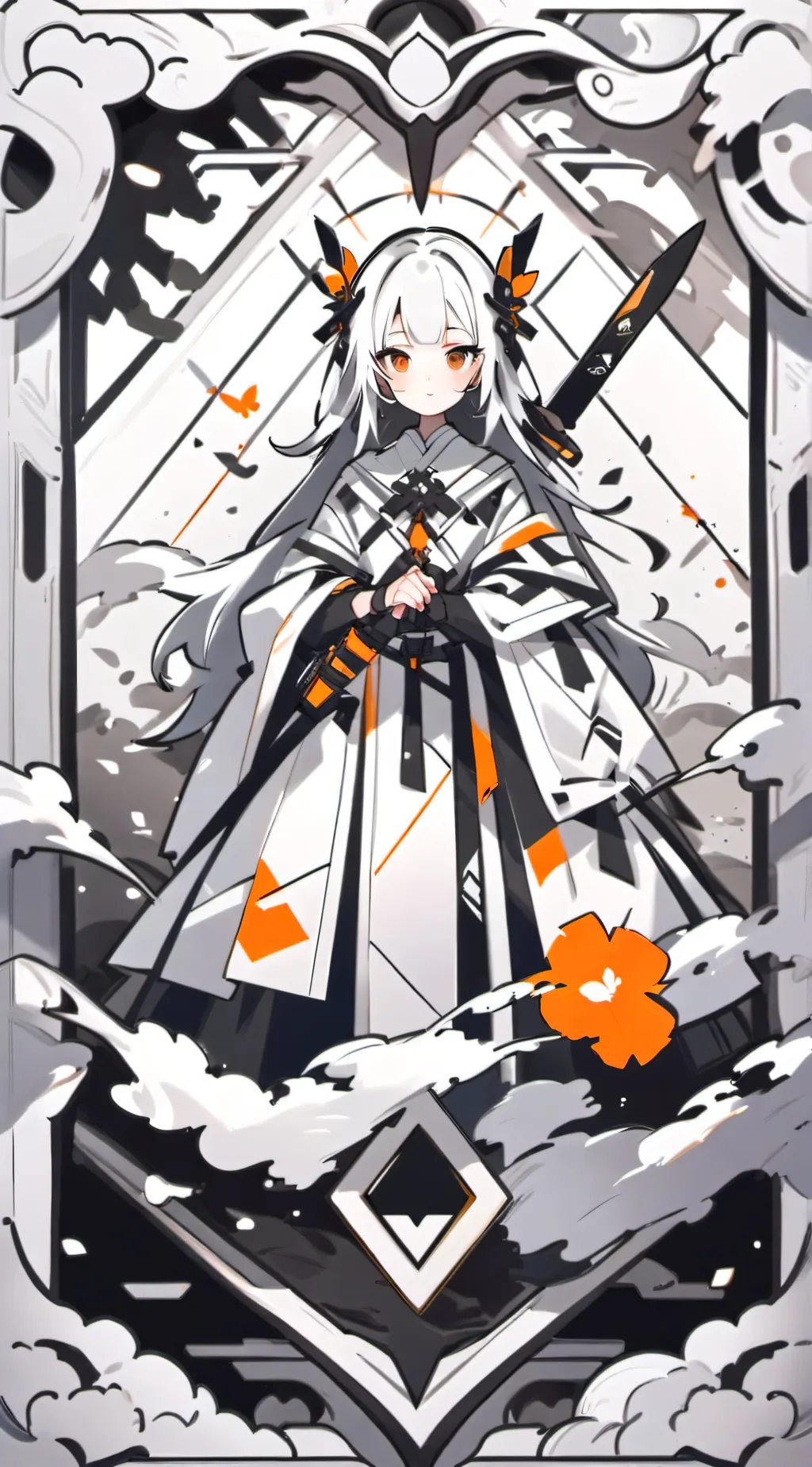 ai character: Miss rich background