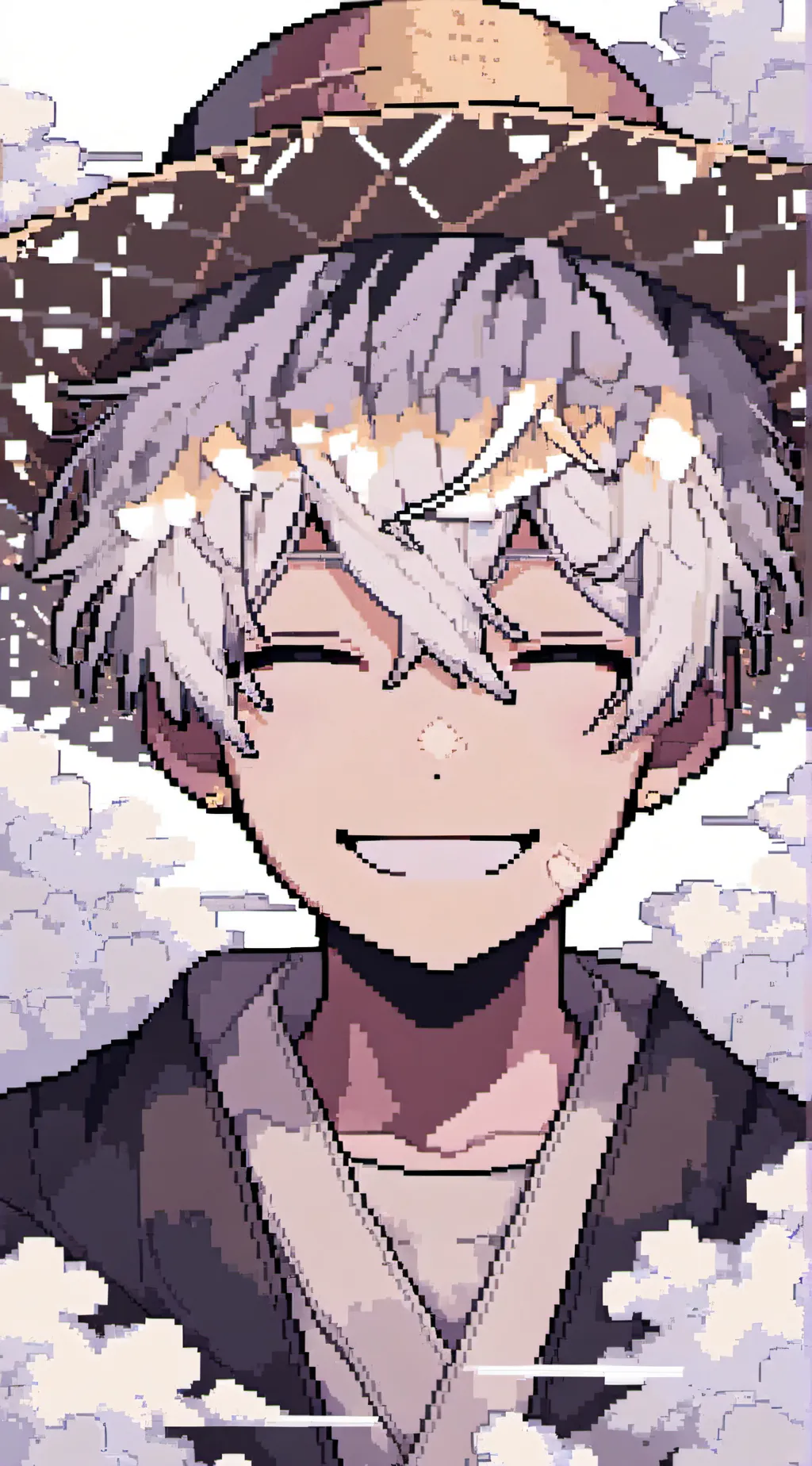 ai character: luffy background