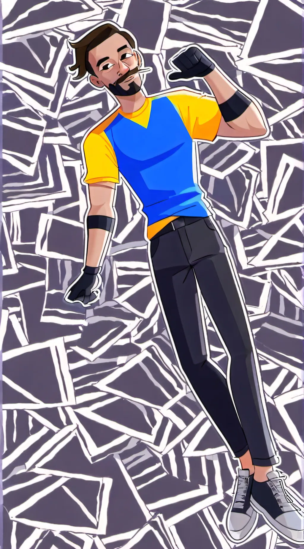 ai character: hello neighbor background