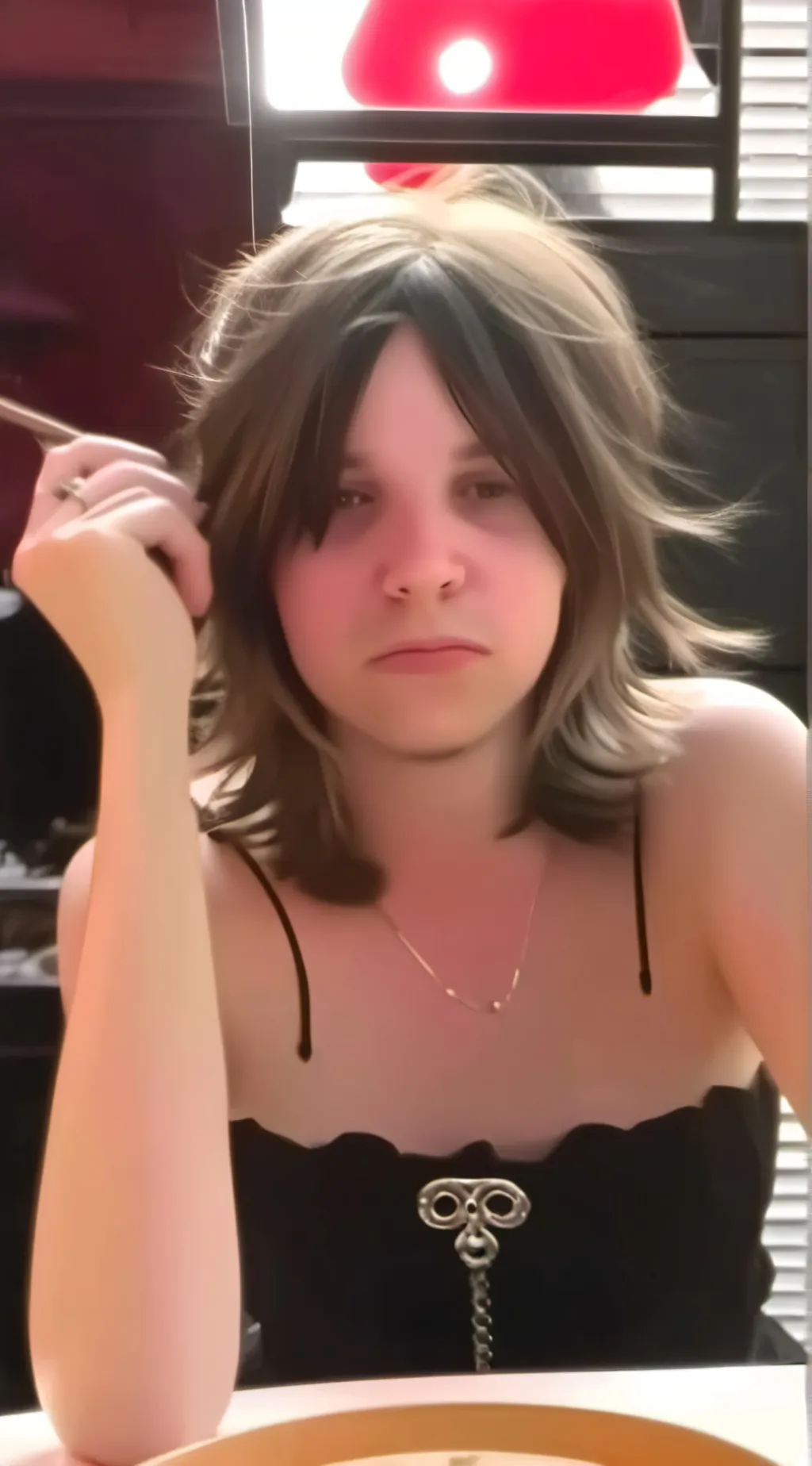 ai character: Navy background