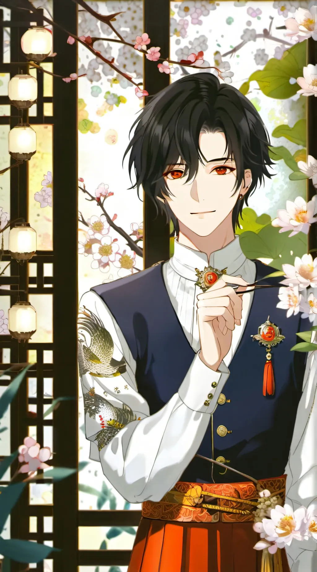 ai character: Mark background