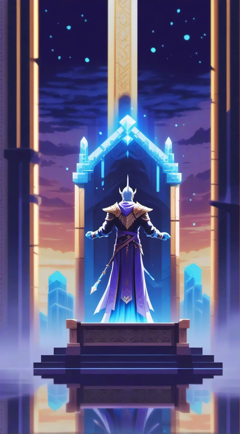 ai character: Q and A background