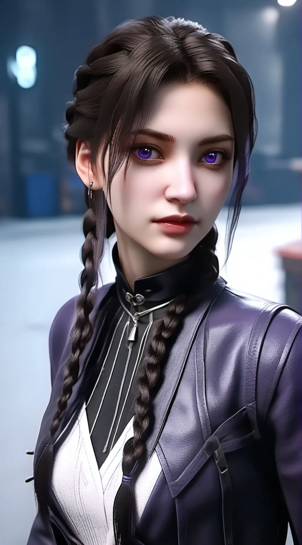 ai character: princess from hell background