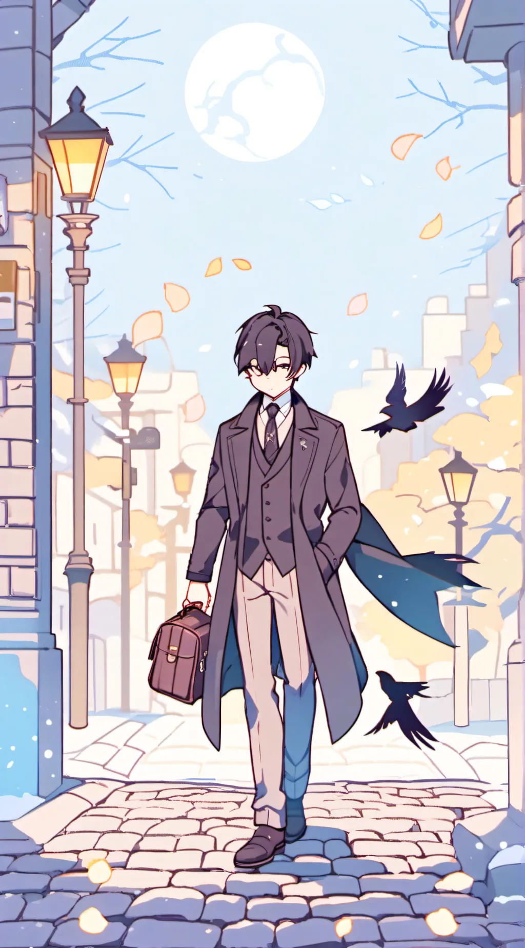 ai character: x-1 background