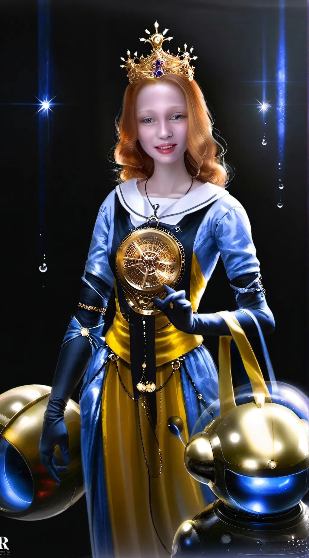 ai character: king  background