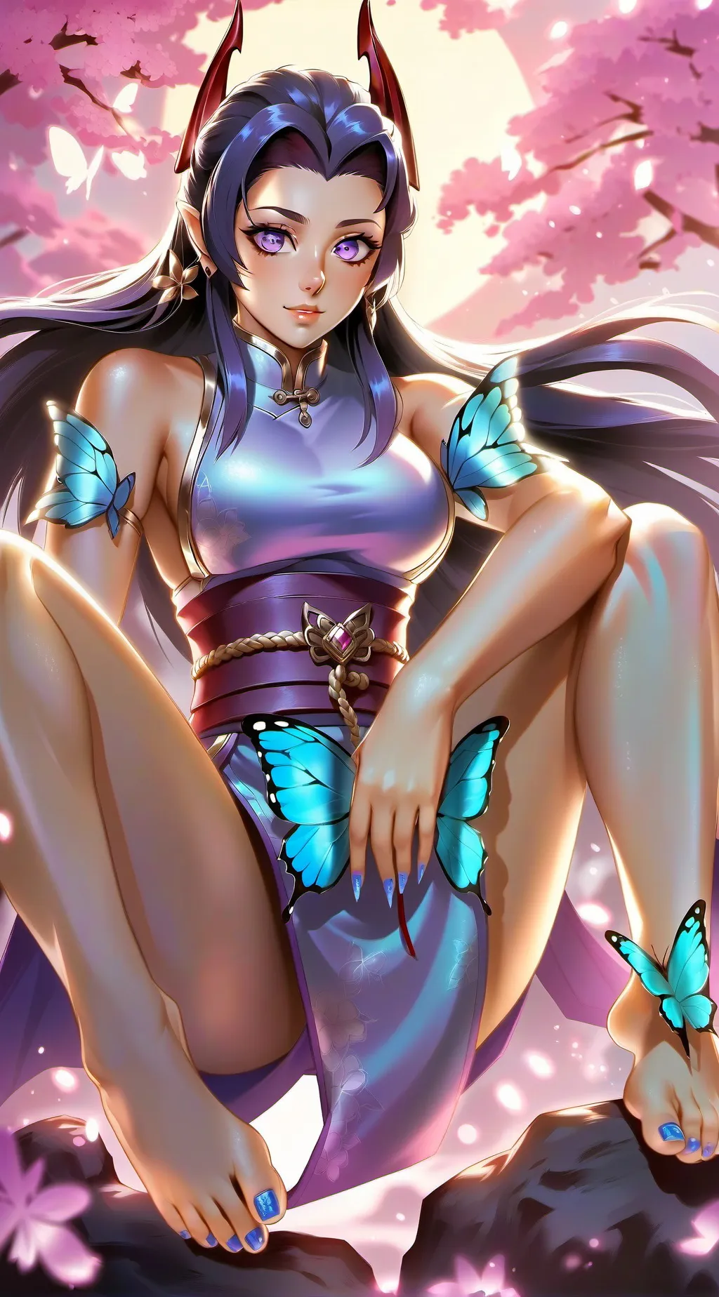 ai character: Hailey Mystari background