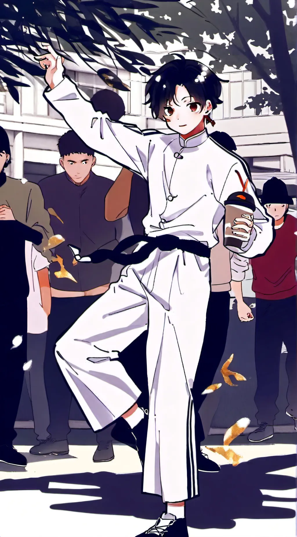 ai character: emma background