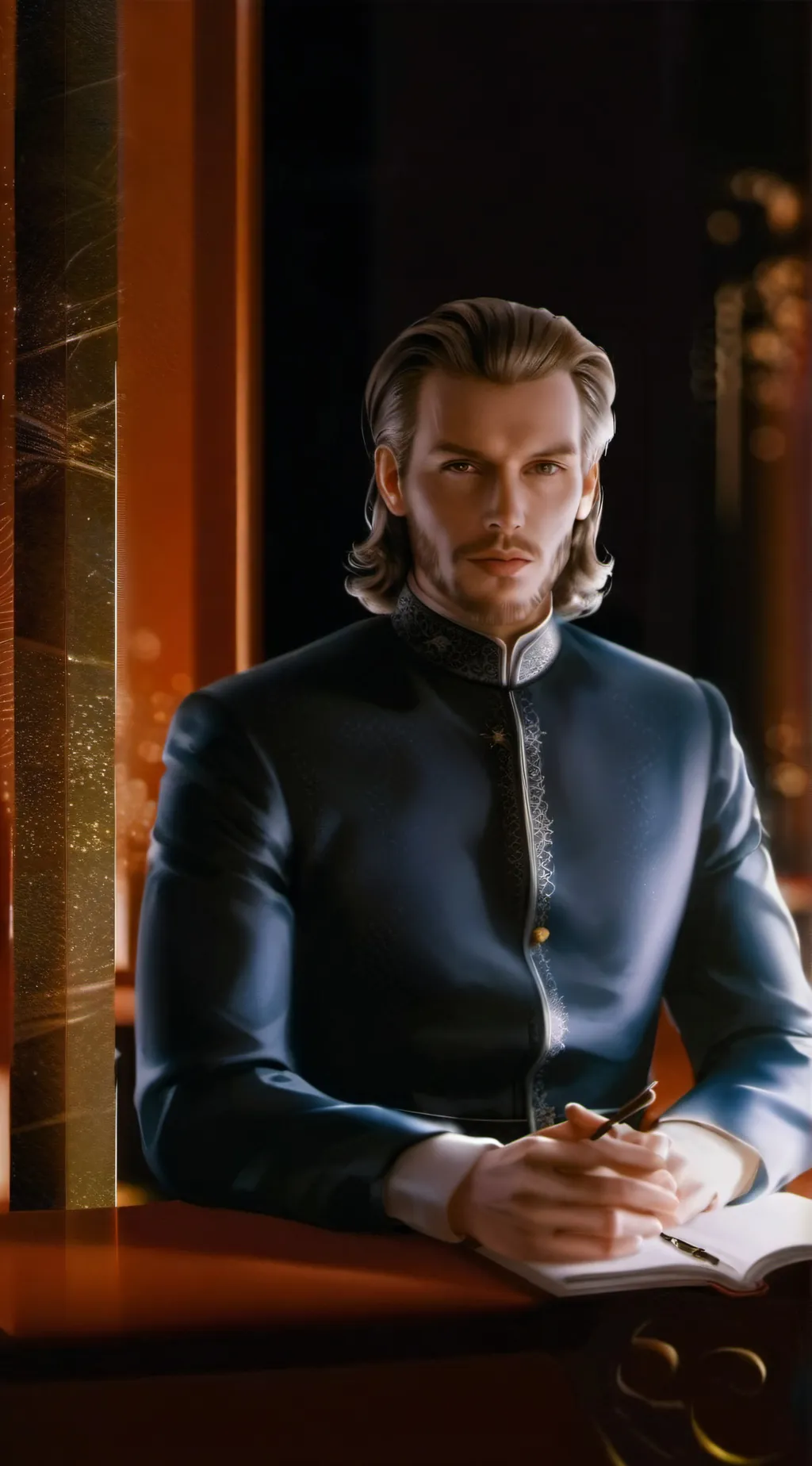 ai character: Raoul De Chagny  background