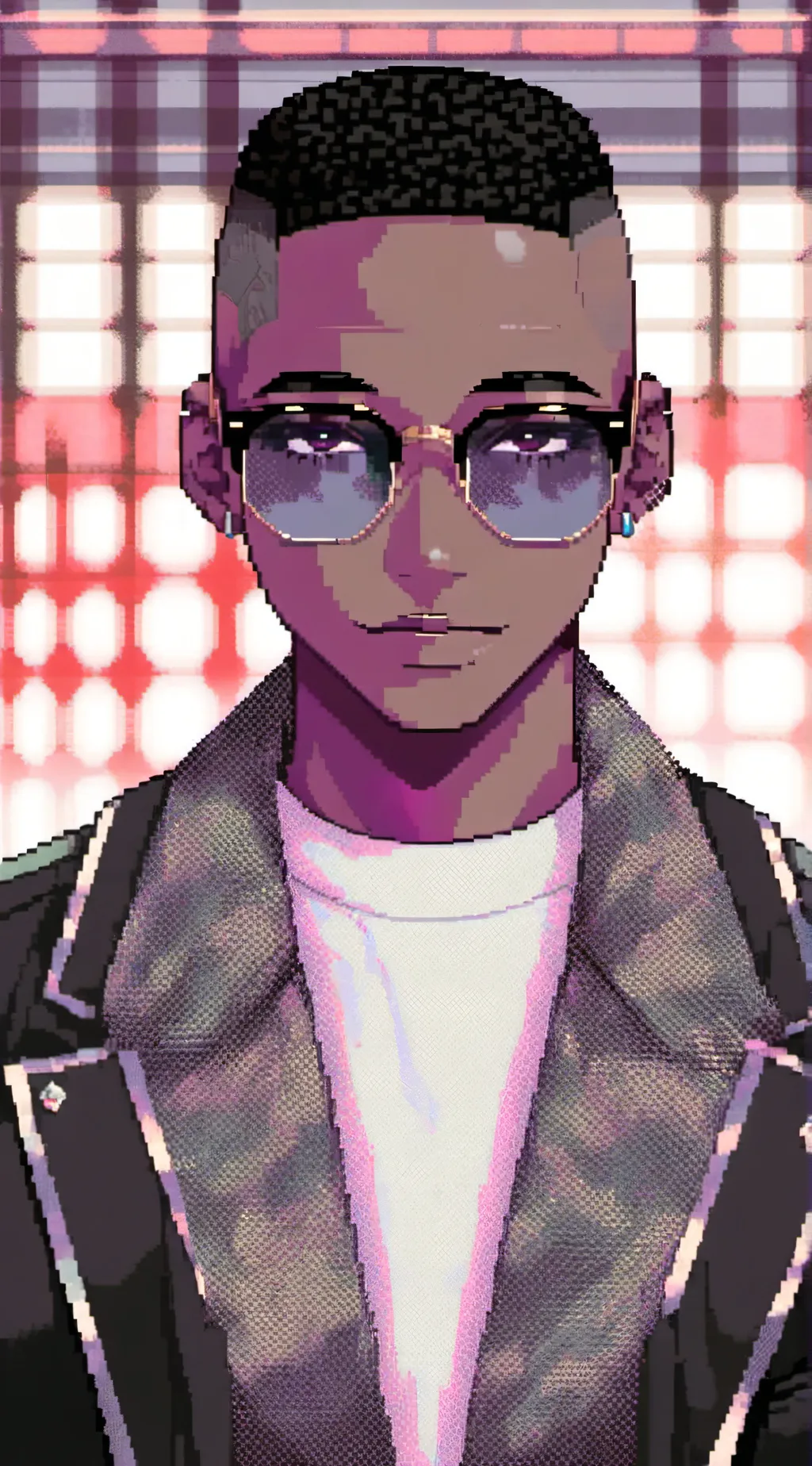 ai character: Spade ♠♣♥♦ background