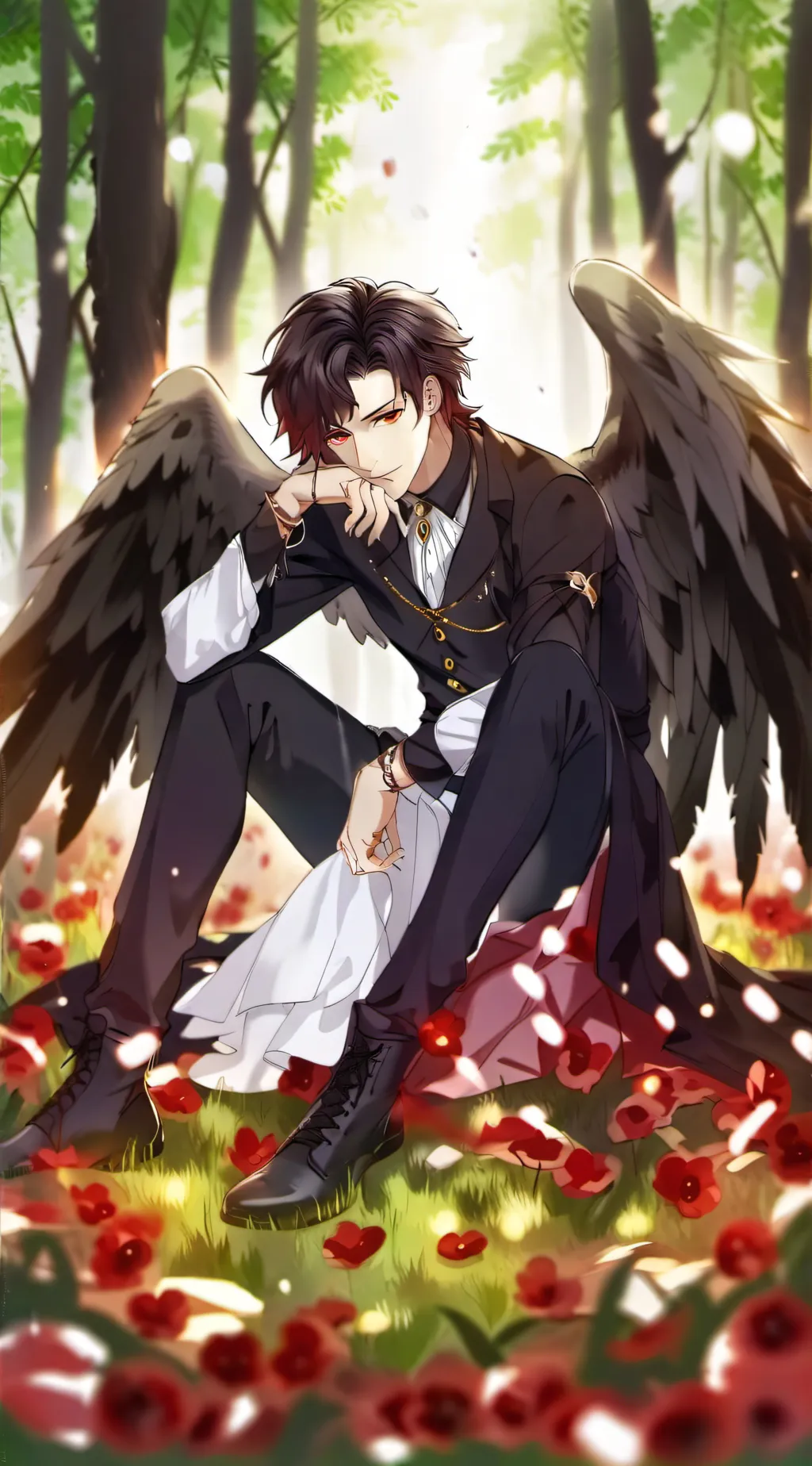 ai character: Luke background