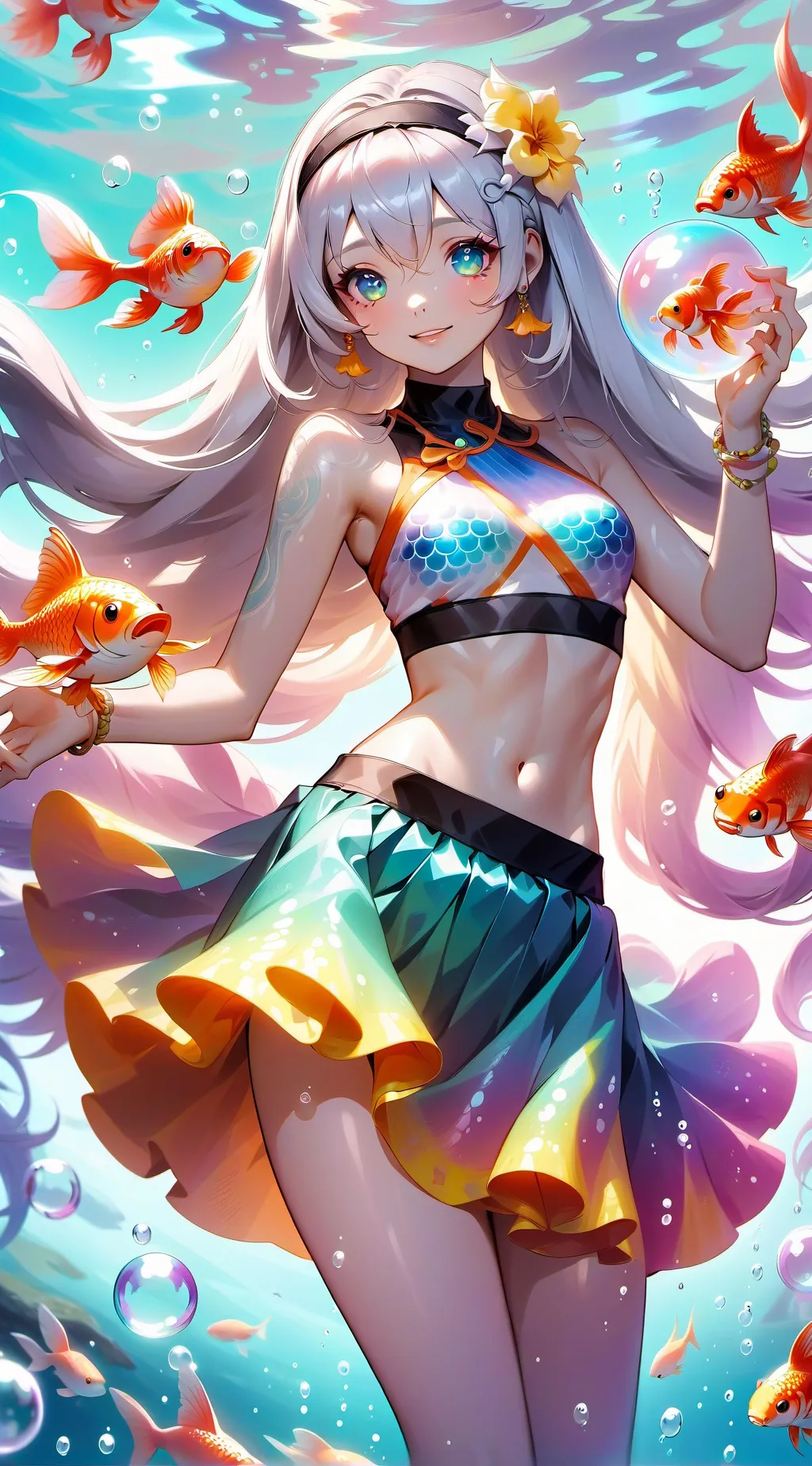 ai character: WaterFly (Firefly) background