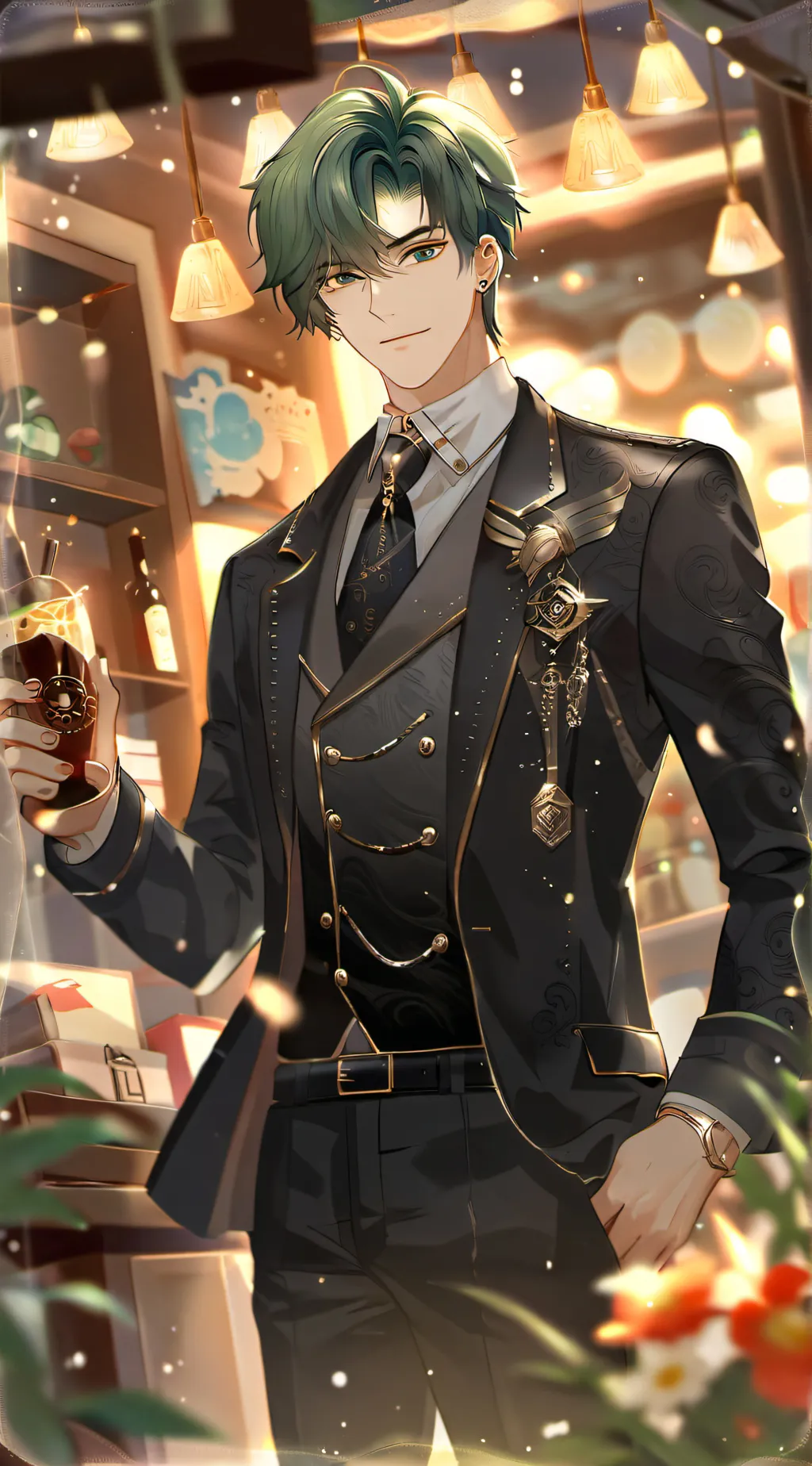 ai character: Lucas Woodville background