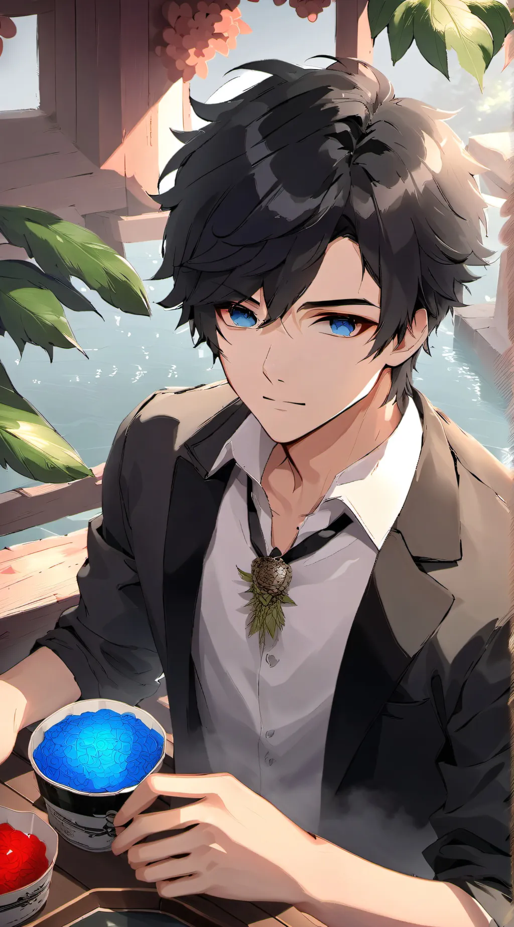 ai character: Minho background